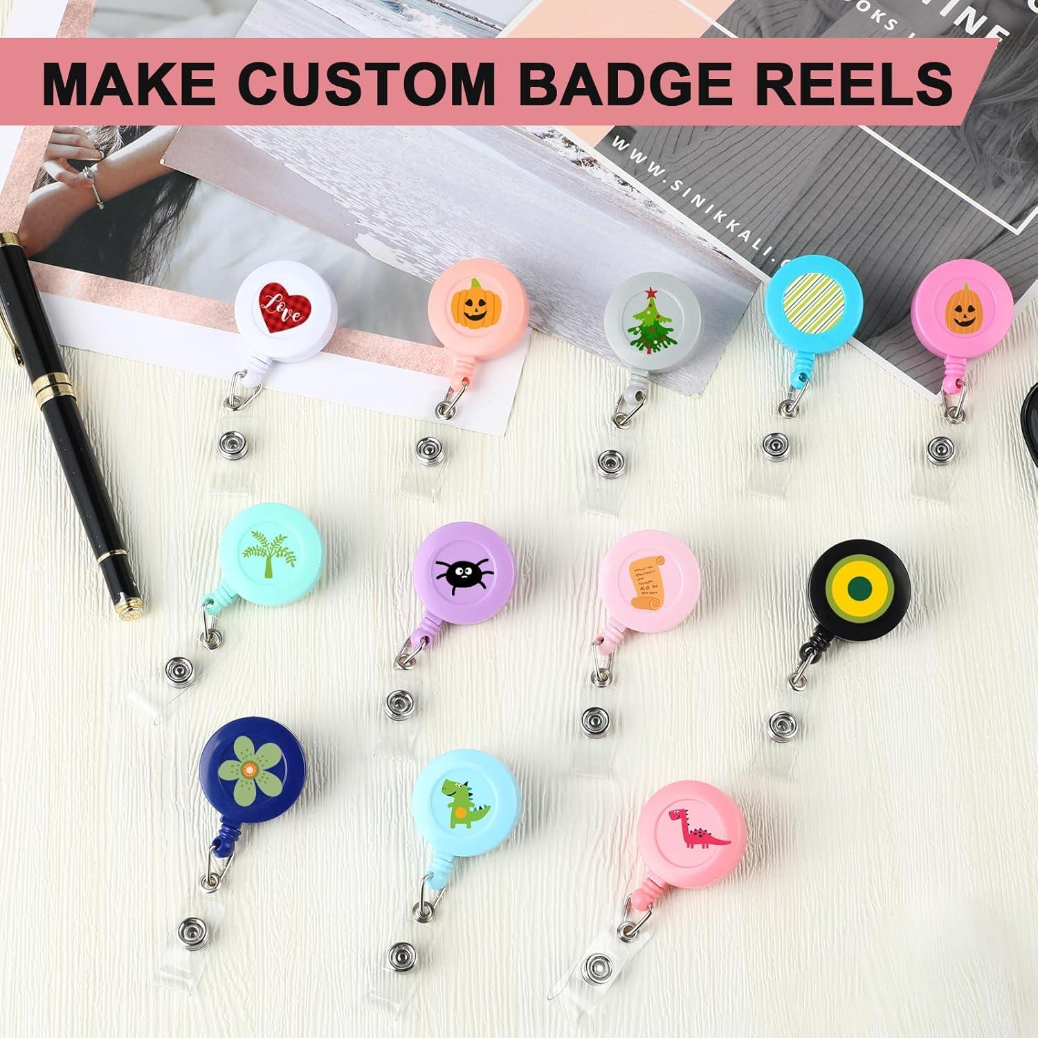 Reels de Insignia Retráctiles Coinarin - Paquete de 12 Multicolor