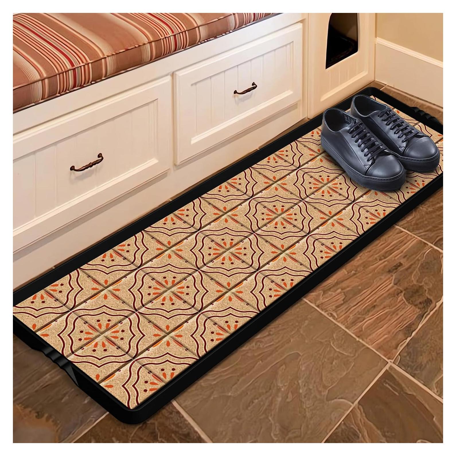 Bandeja para Botas Mibao 40.6x120.6cm Antideslizante Impermeable