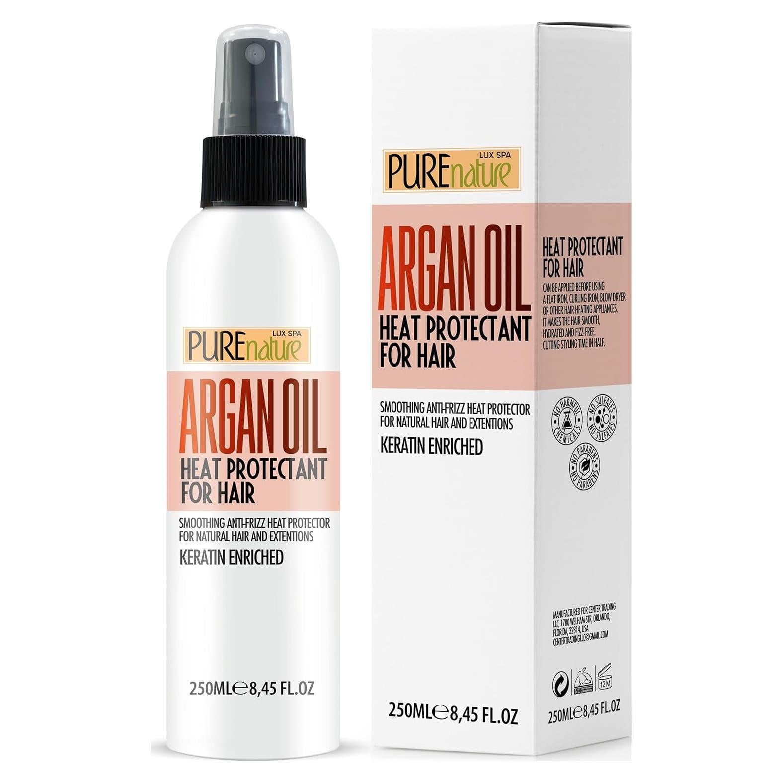 Spray Protector Térmico Aceite de Argán Pure Nature 308g