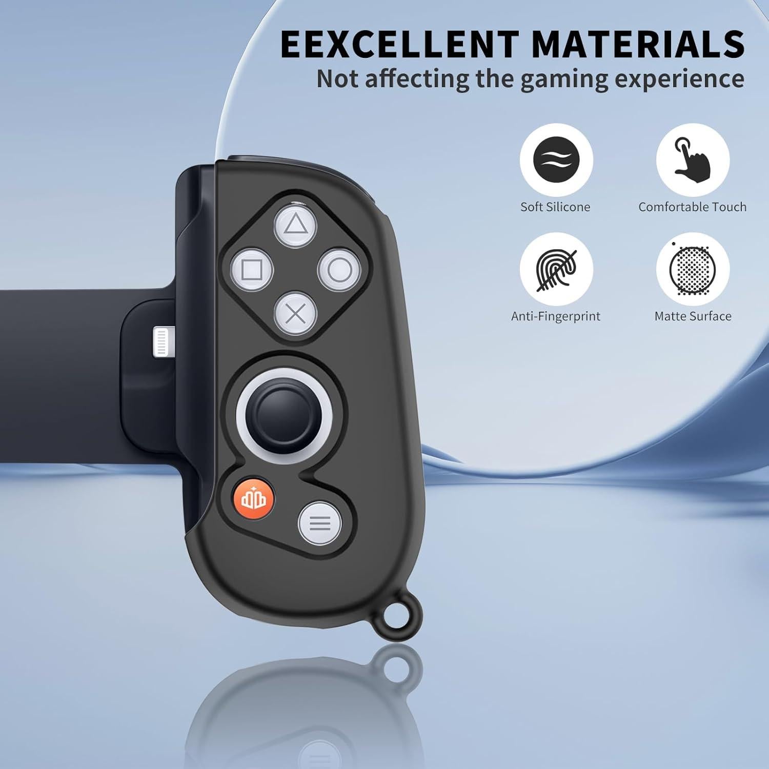 Funda Protectora de Silicona para Controlador Backbone One Negro