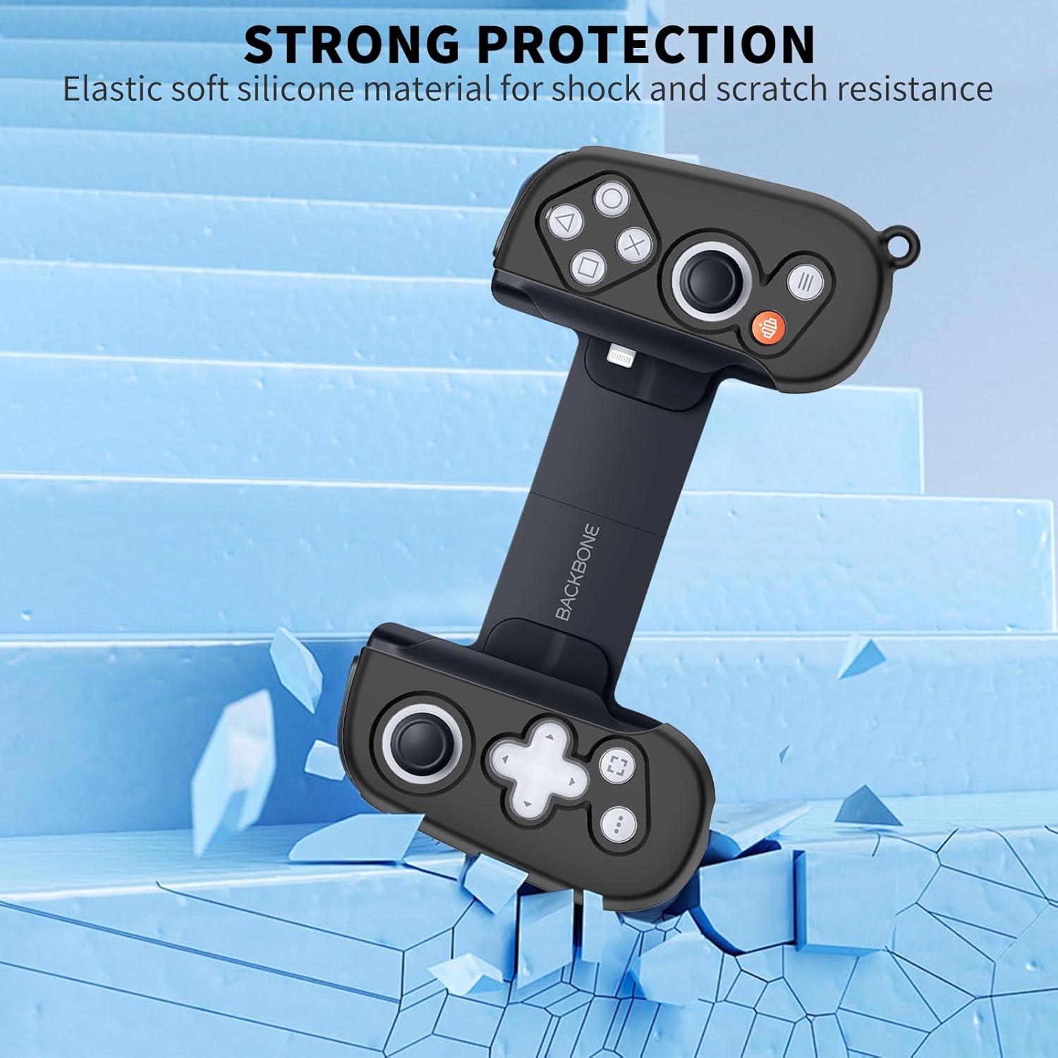 Funda Protectora de Silicona para Controlador Backbone One Negro