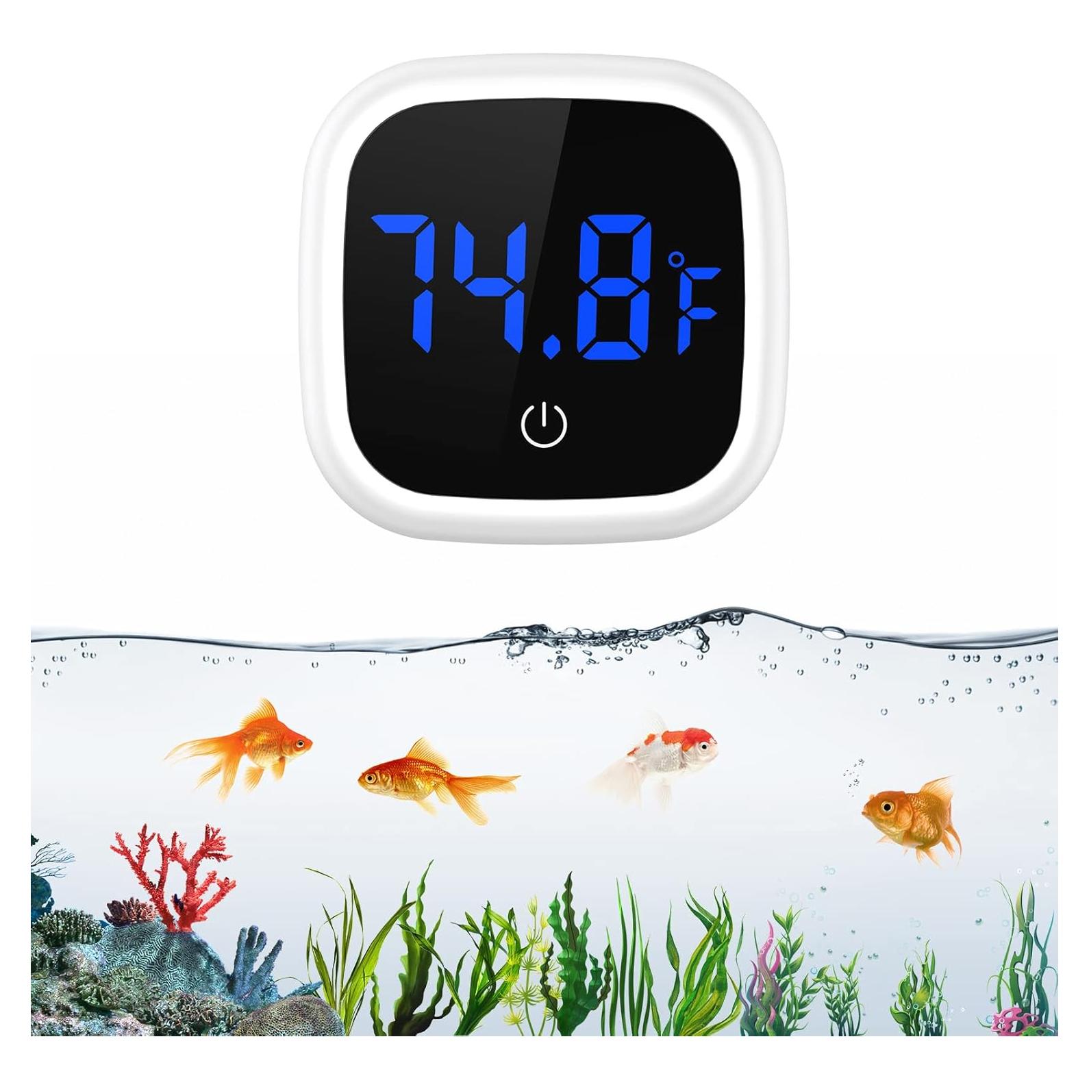 Termómetro Digital LED JXTZ para Acuario 0-60°C