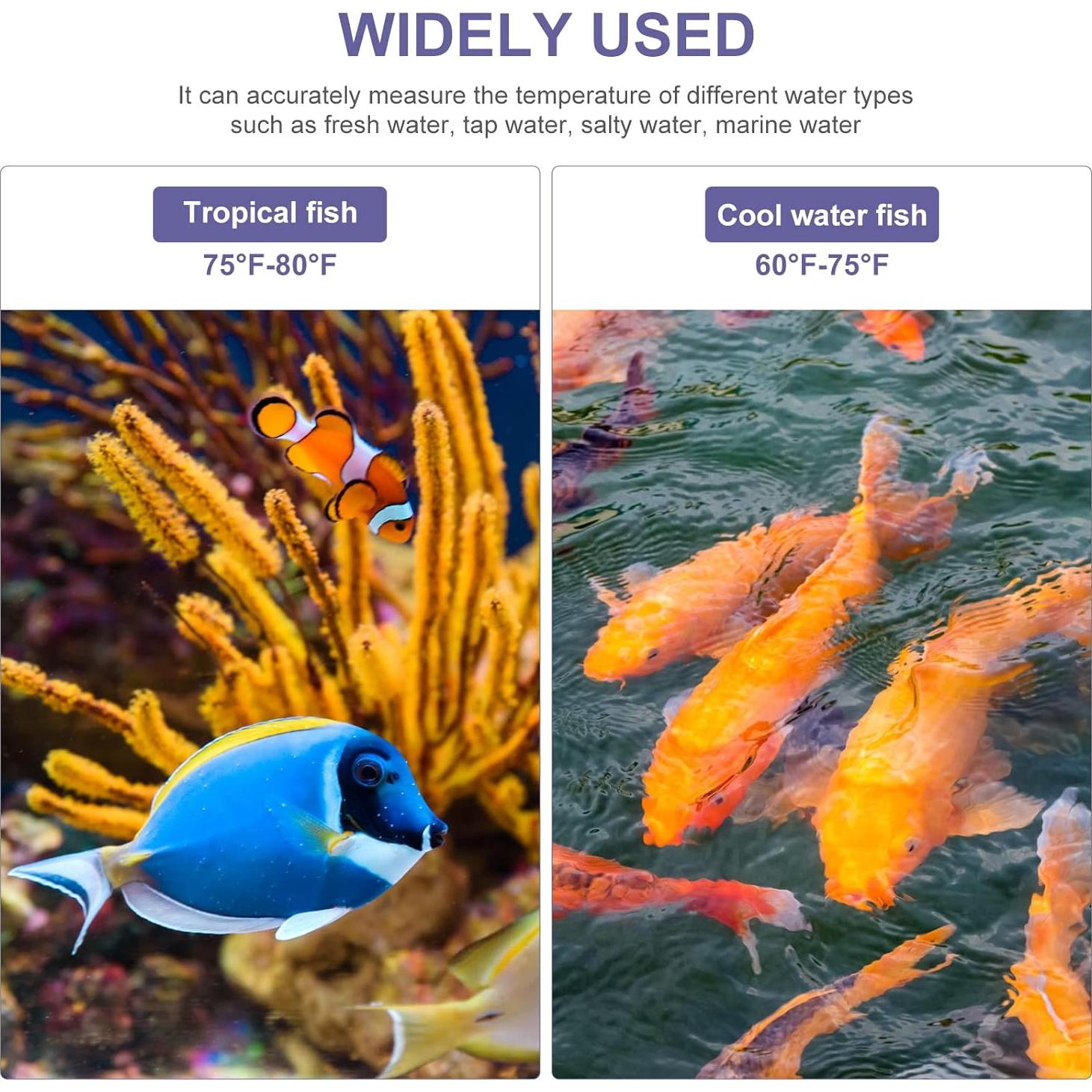 Termómetro Digital LED JXTZ para Acuario 0-60°C