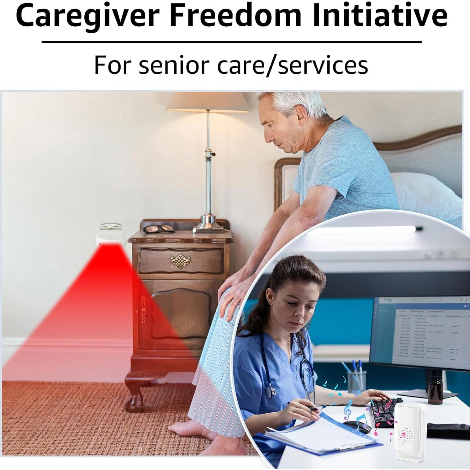 Alarma Inalámbrica de Movimiento Greencycle SF20R-Pro, 2 Receptores