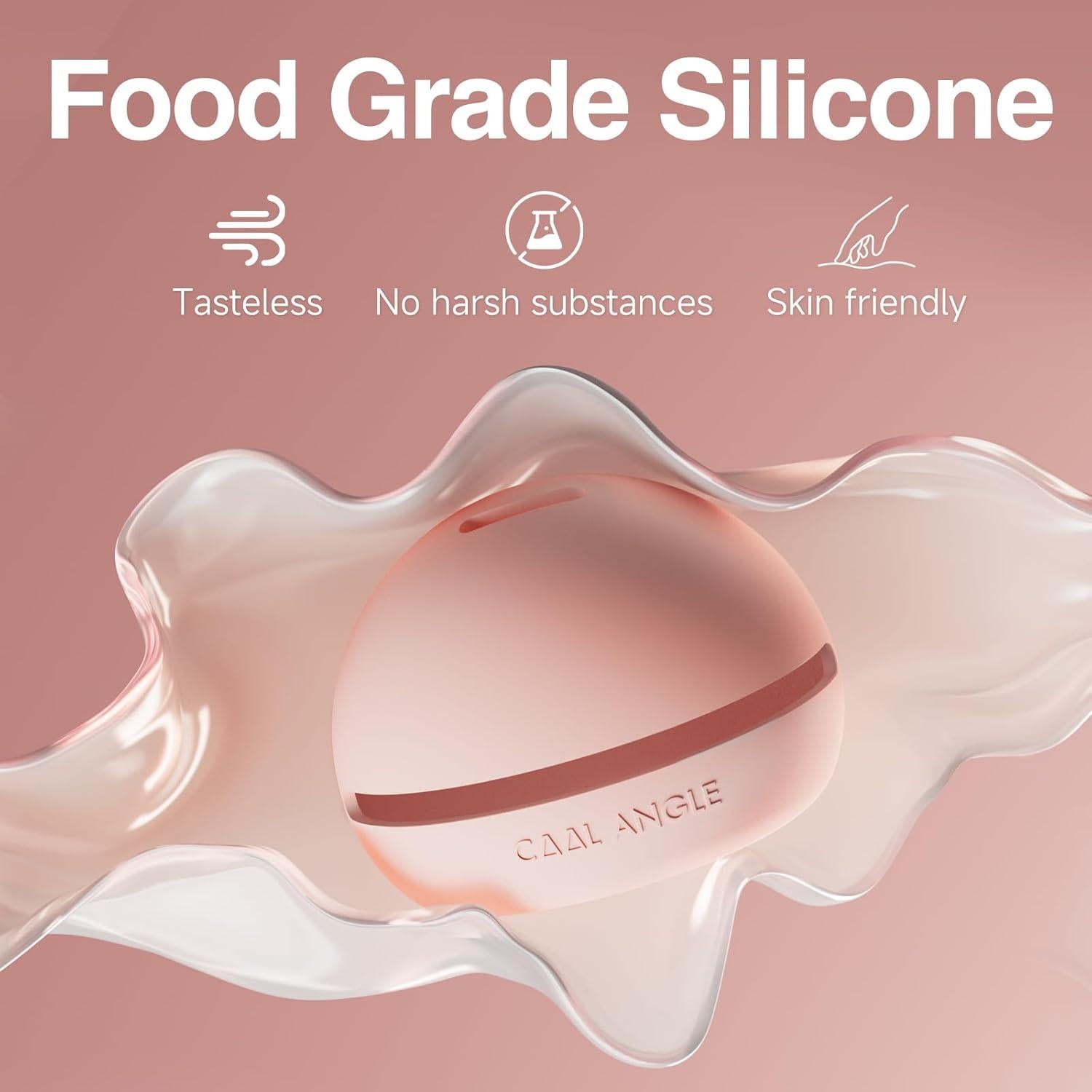 Soporte de Esponja de Maquillaje Cool Angle Caqui 2 en 1