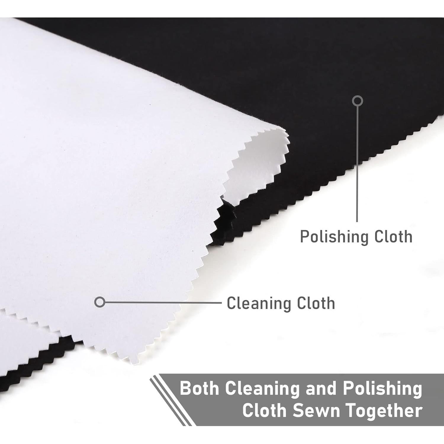 Paño de Limpieza de Joyería Youbay - 27.94x35.56 cm, 2 Piezas