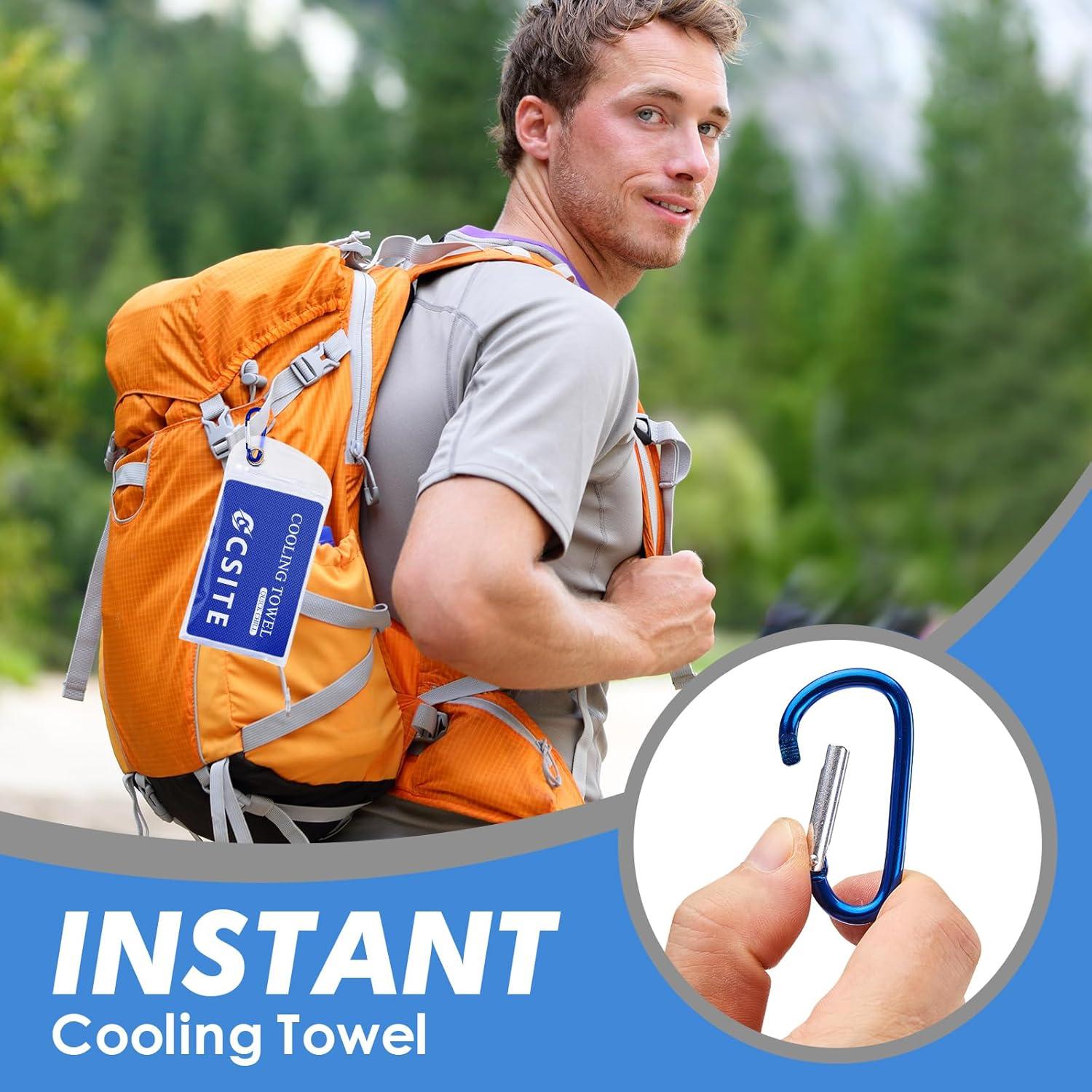 Paquete de 12 Toallas Enfriadoras CSITE 119x30 cm Microfibra