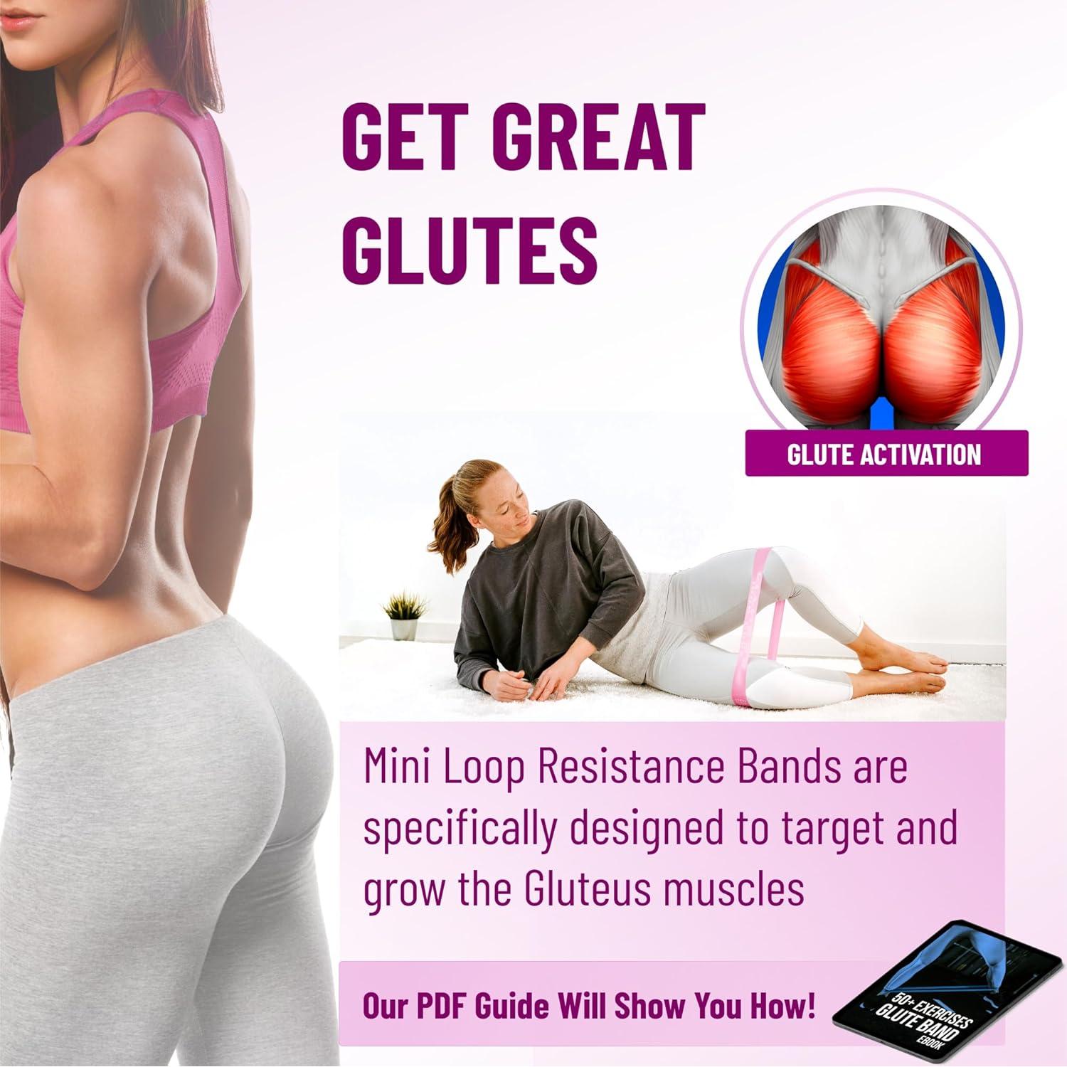 Bandas de Resistencia Mini Láttex Iron Core Fitness - 3 Niveles