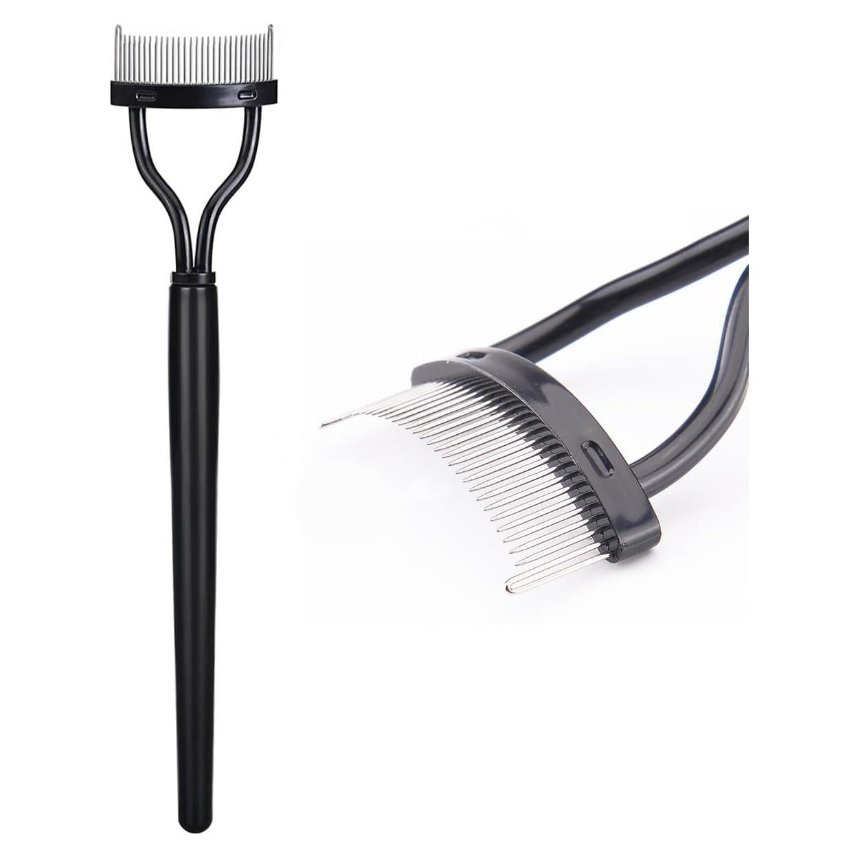 Peina Separadora de Pestañas KINGMAS con Tapa Curvada