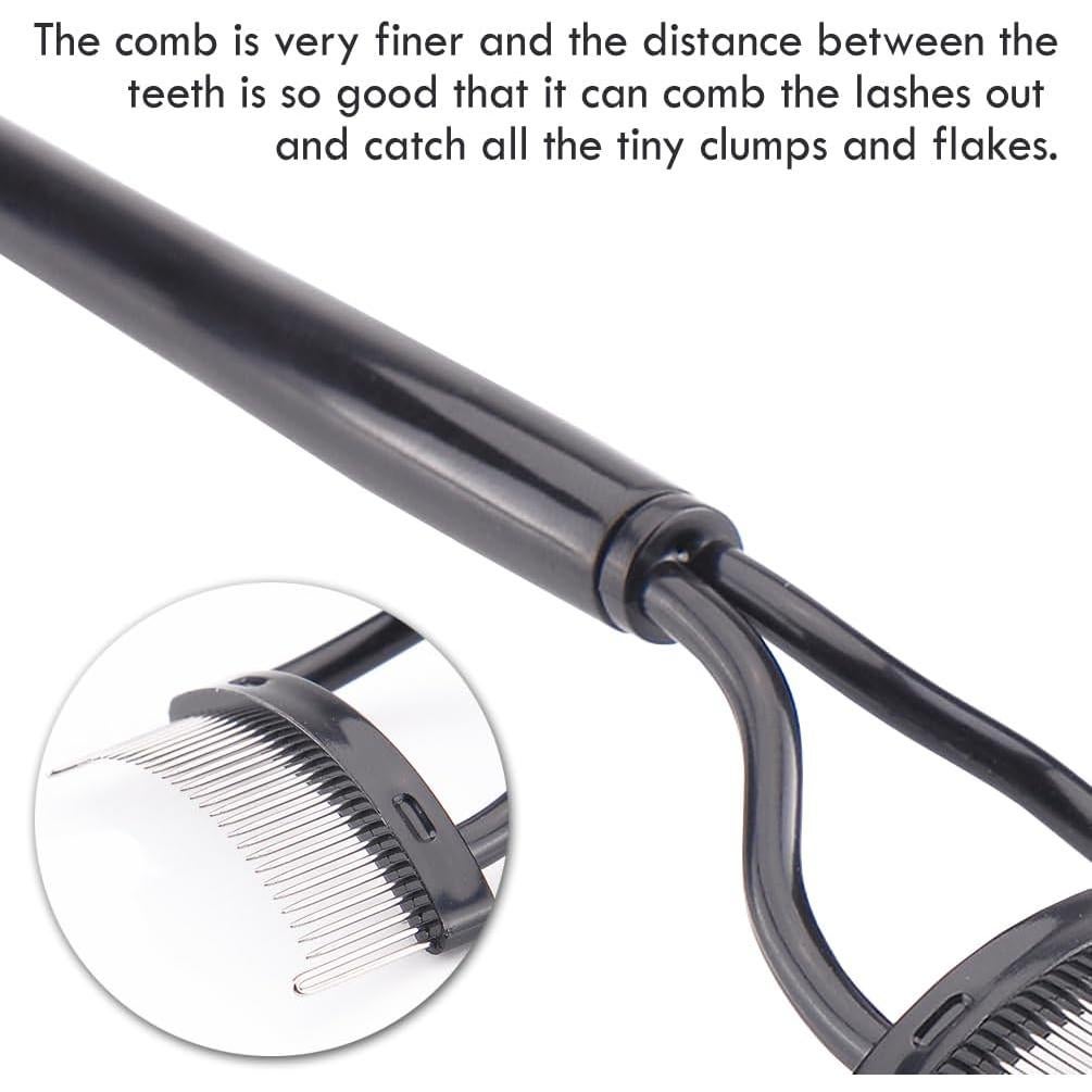 Peina Separadora de Pestañas KINGMAS con Tapa Curvada