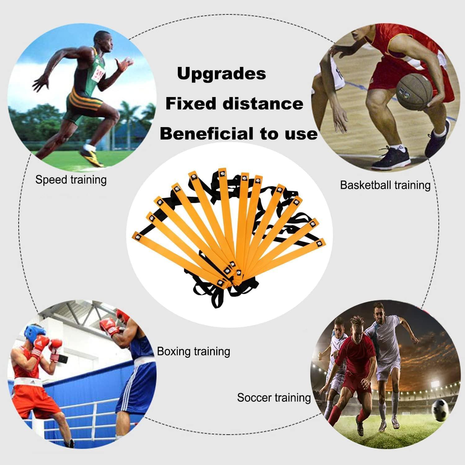 Set de Entrenamiento de Agilidad ENDIESS - Escalera 6.1m, Vallas, Conos