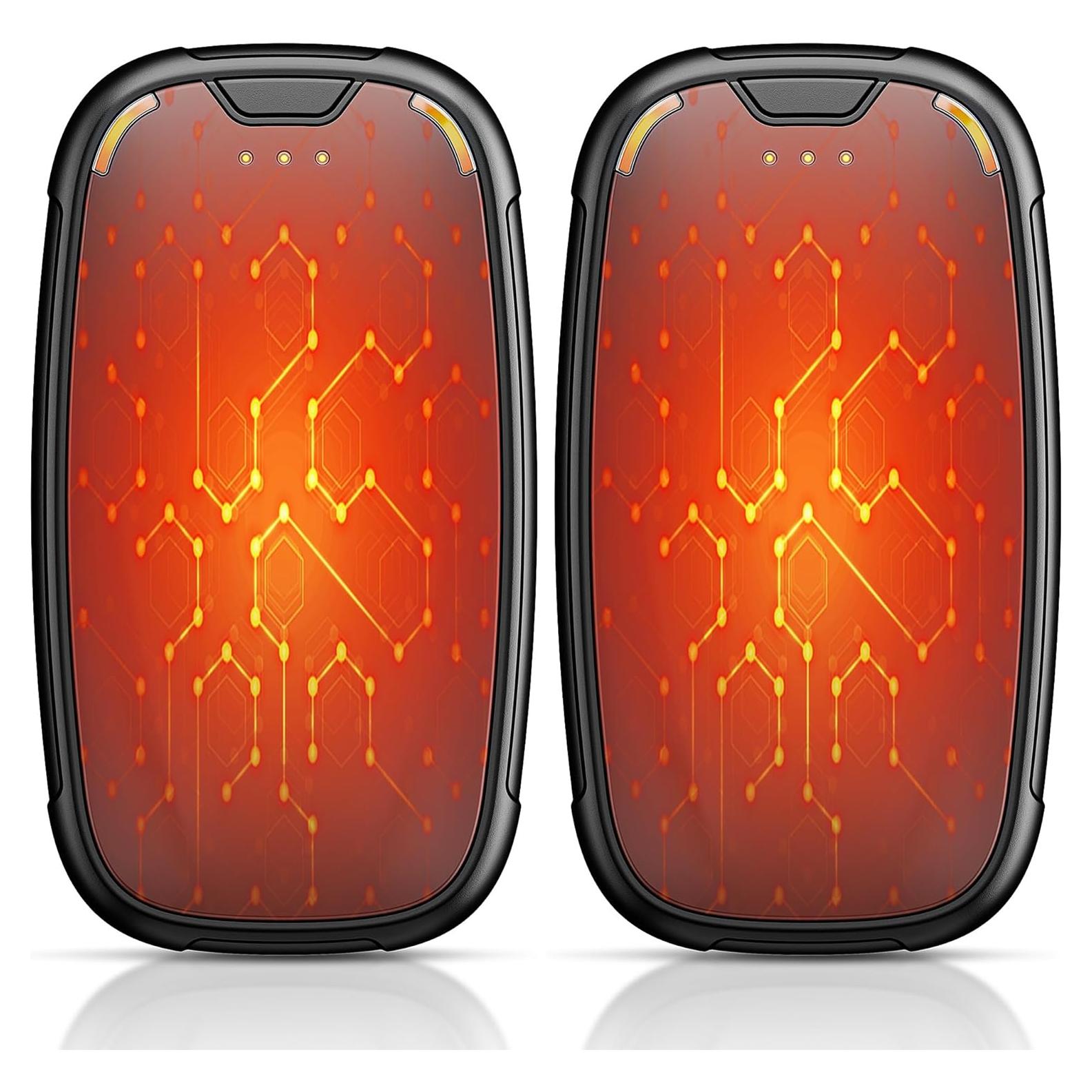 Calentadores de Manos Recargables Aililan W001 - 2 Piezas, 5200mAh