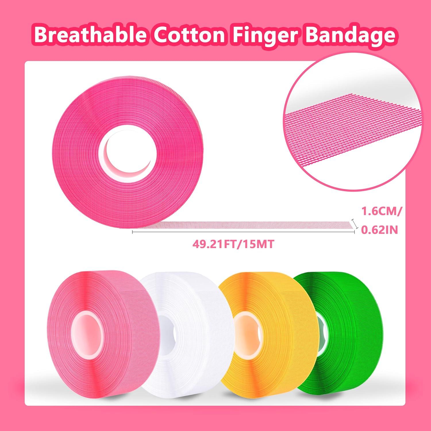 Dedales de Coser a Mano NoetSauesrfs - Paquete de 3 Cinta Verde