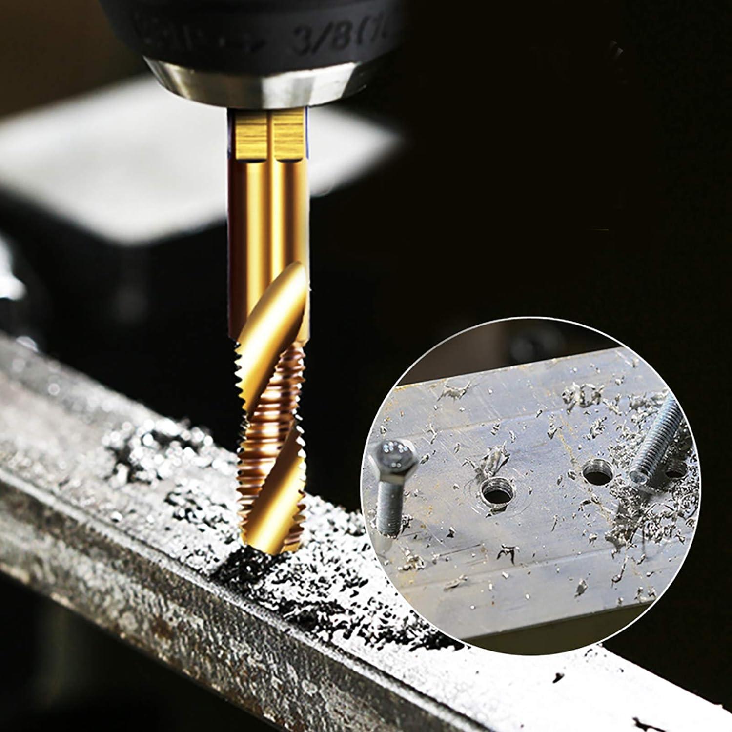 Juego de Brocas y Machos de Titanio 6 Piezas DKIBBITH