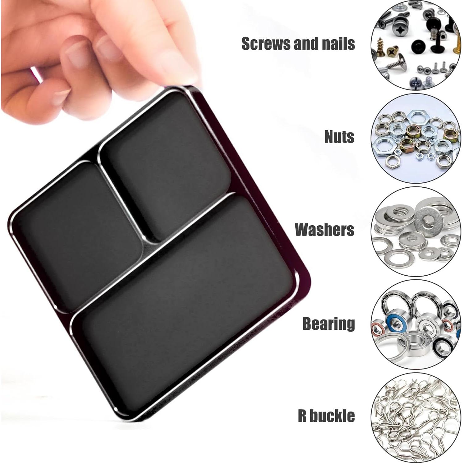 Bandeja Organizadora Magnética de Tornillos Fraizoe RC 9.9cm