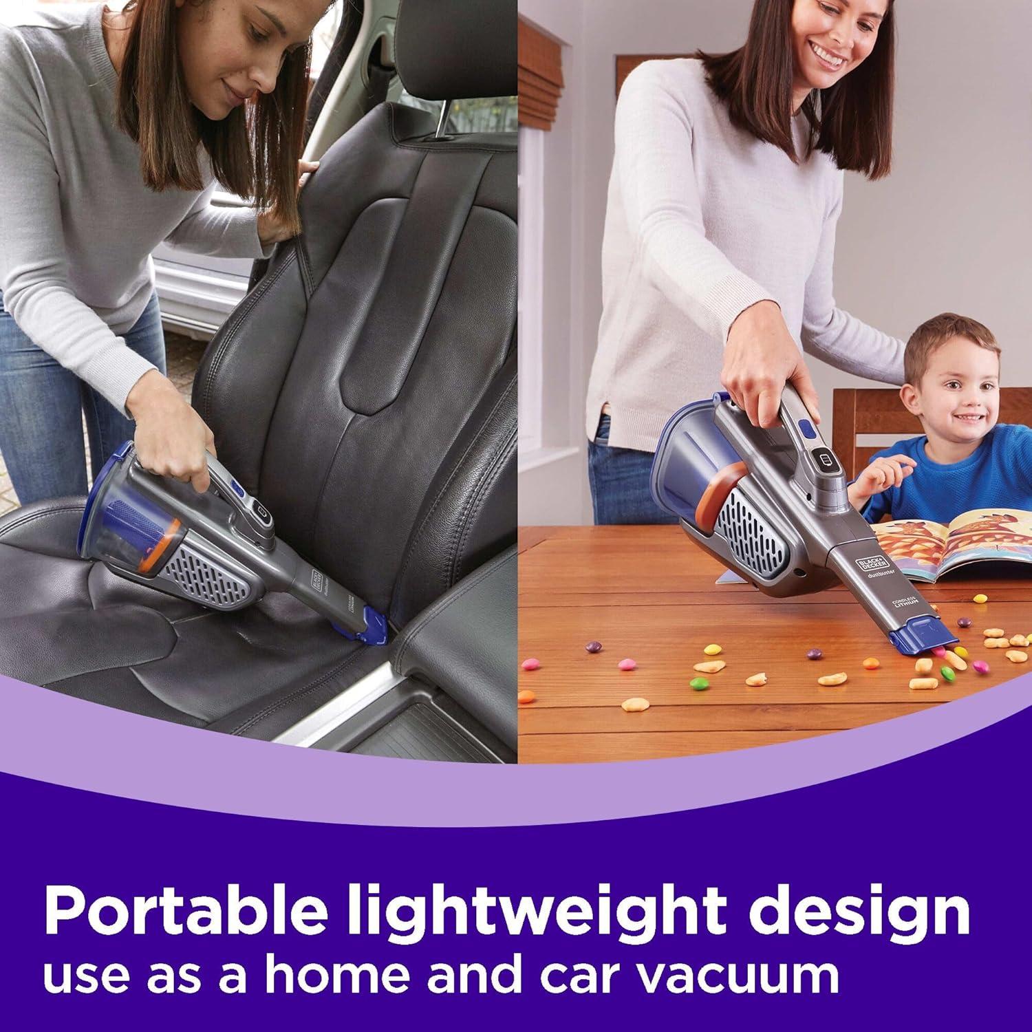 Aspiradora de mano BLACK+DECKER 20V AdvancedClean+ mascotas