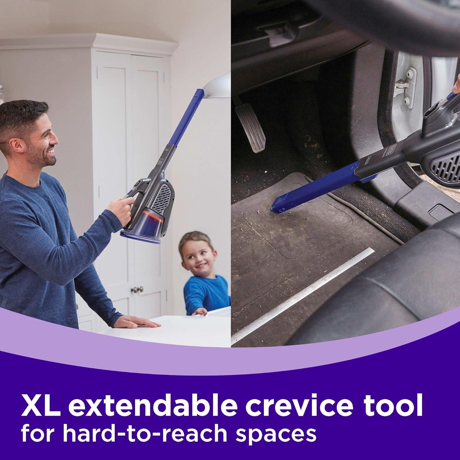 Aspiradora de mano BLACK+DECKER 20V AdvancedClean+ mascotas