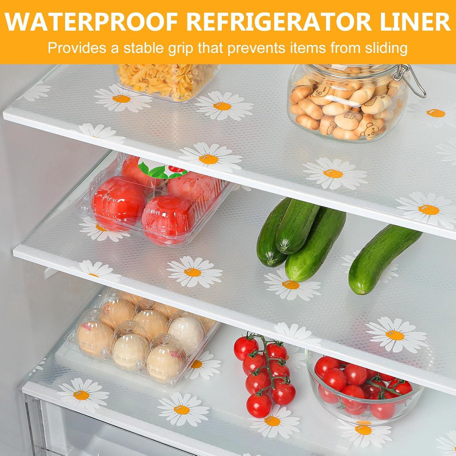 INNOLITES Shelf Liner for Kitchen Cabinets Non-Adhesive Drawer & Cabinet Liner Washable Oil-Proof Easy to Cut for Cupboard Shelves Storage Dresse Desks 11.8" x 236"