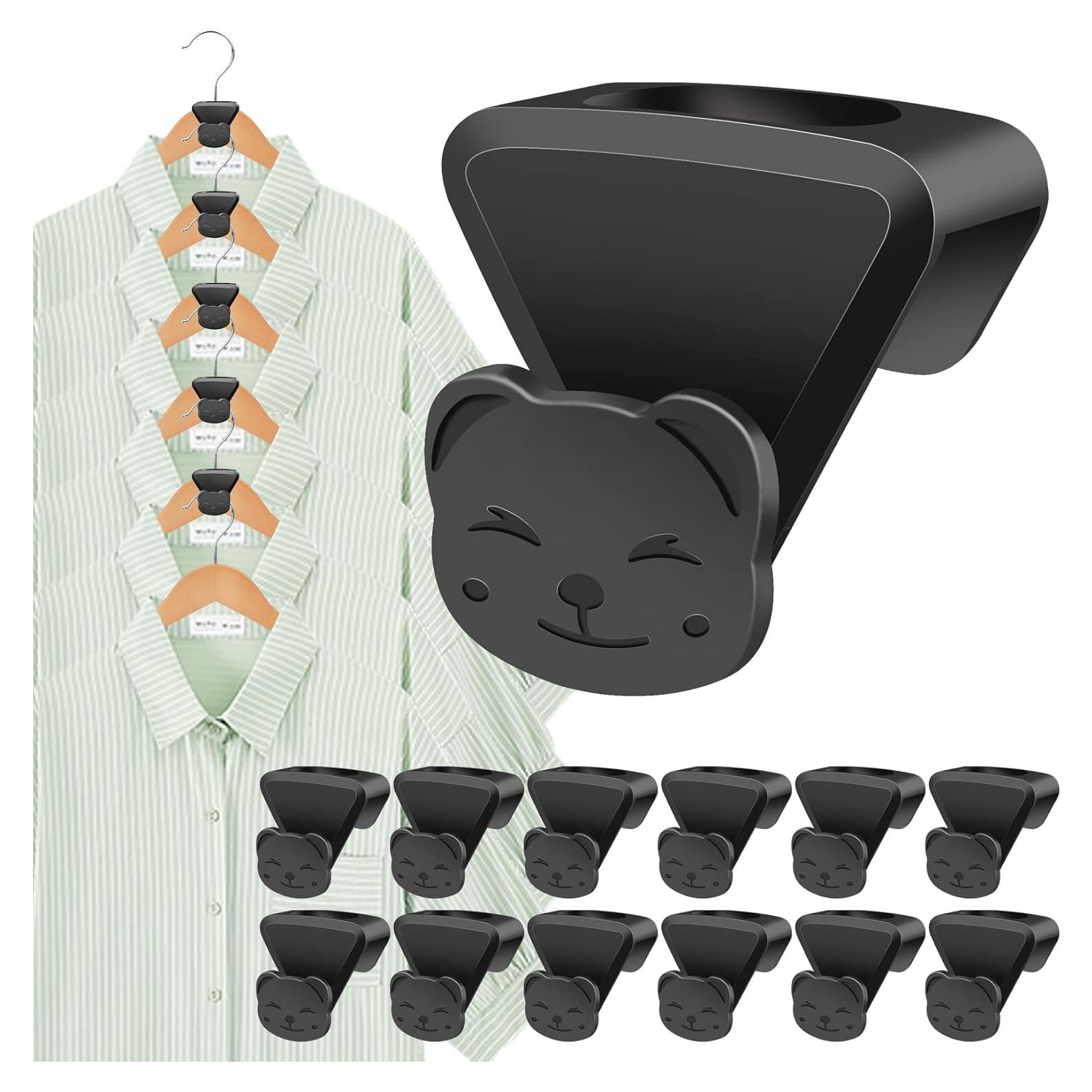 Ganchos Conectores para Perchas Manesi 18 Pcs Alta Resistencia