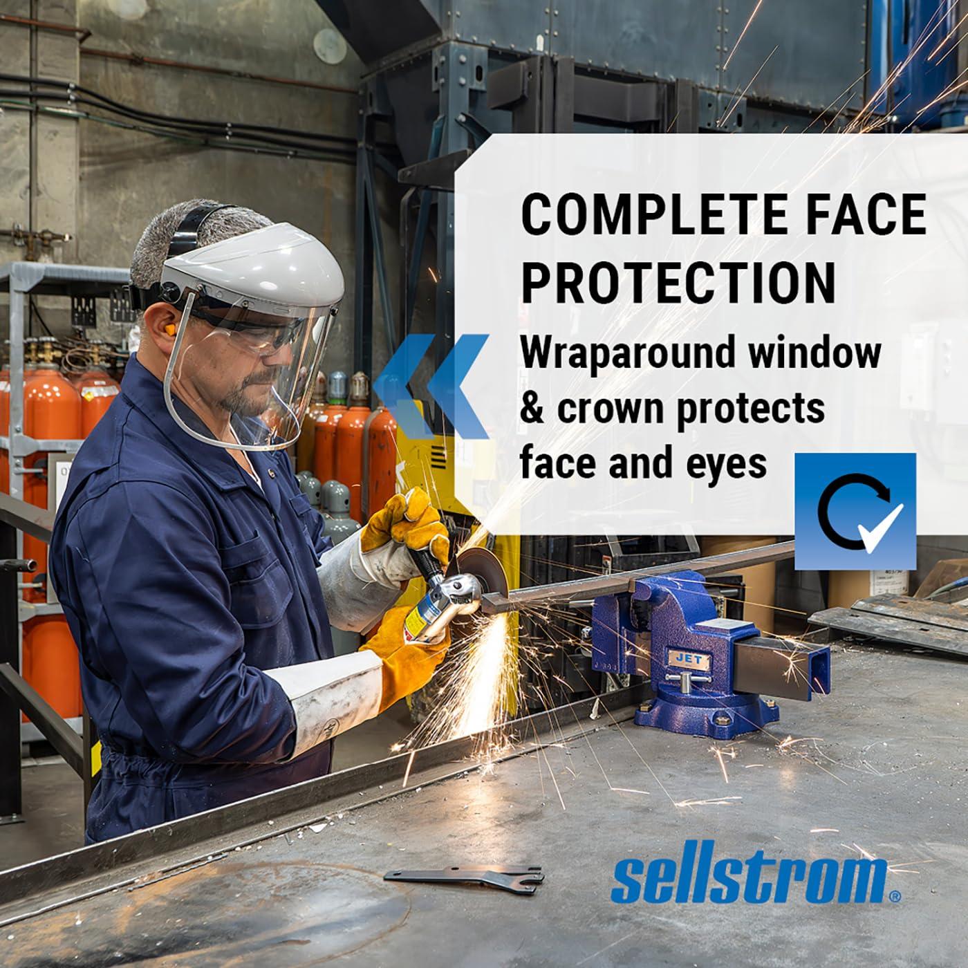 Escudo Facial Sellstrom Advantage S30110 - Protección Alta Impacto