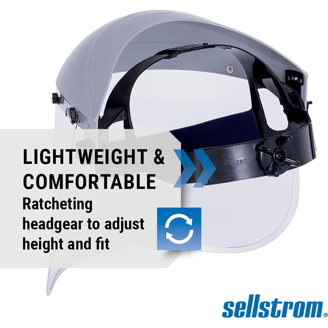 Escudo Facial Sellstrom Advantage S30110 - Protección Alta Impacto