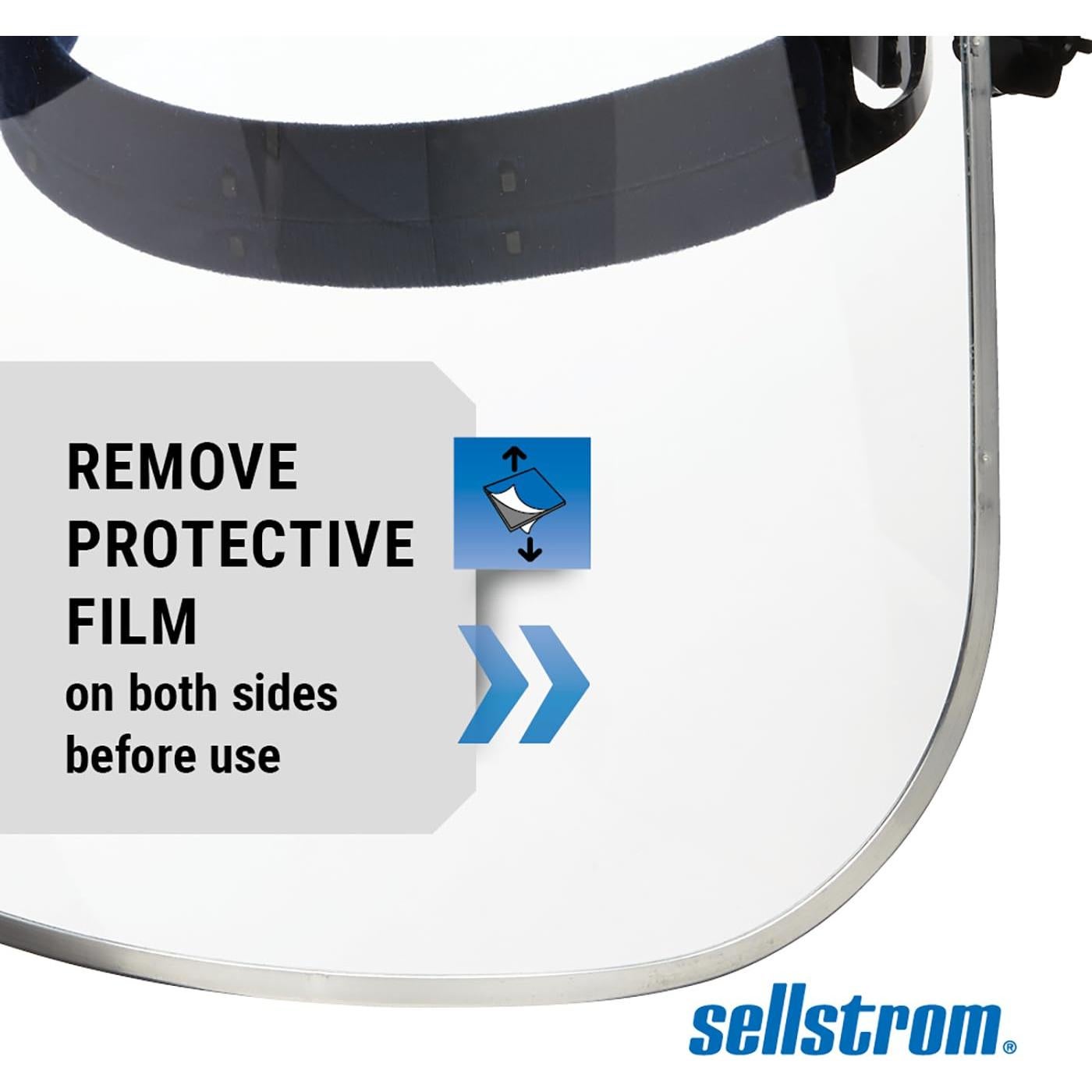 Escudo Facial Sellstrom Advantage S30110 - Protección Alta Impacto