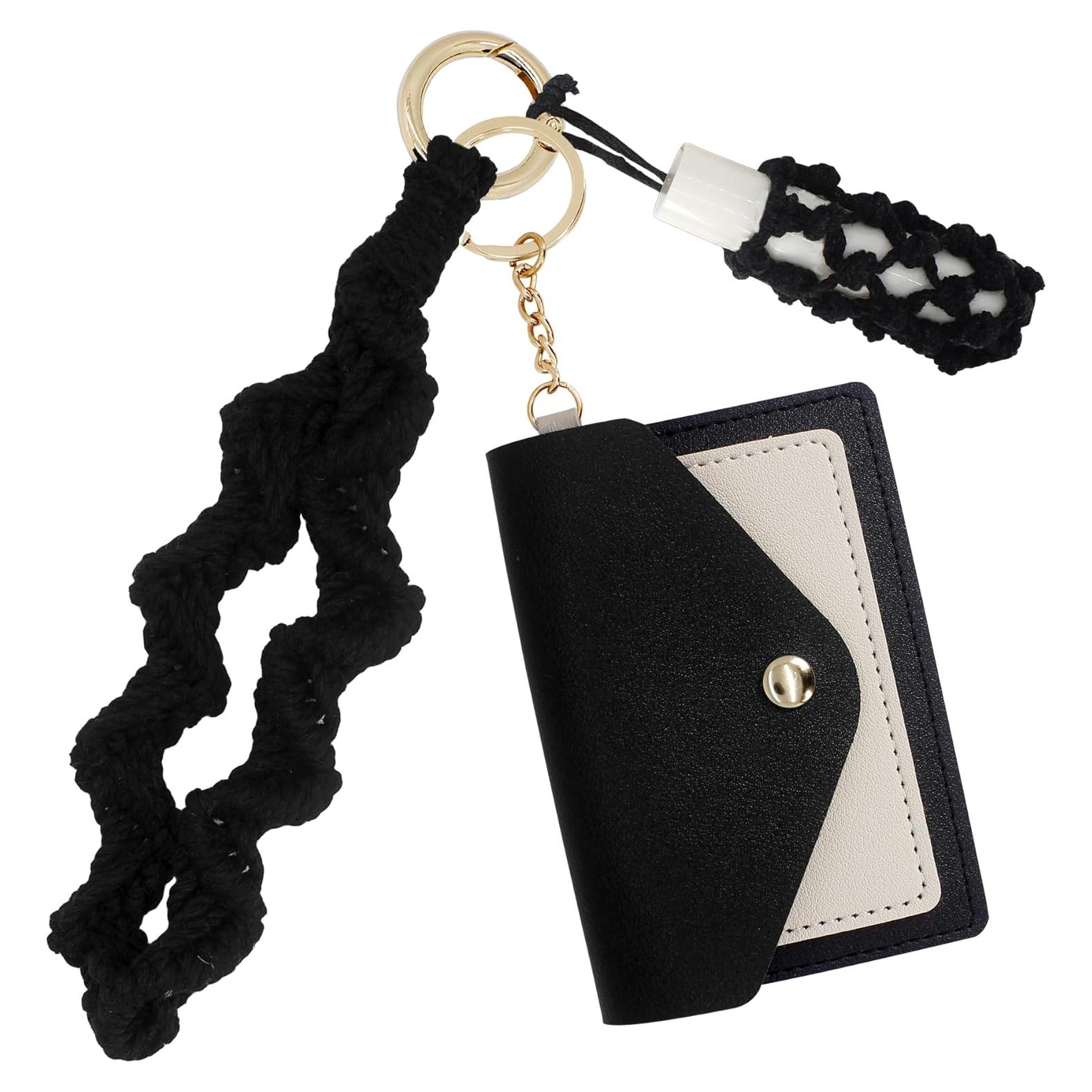 Monedero de Llave Boho BIHRTC con Muñequera y Soporte Labial