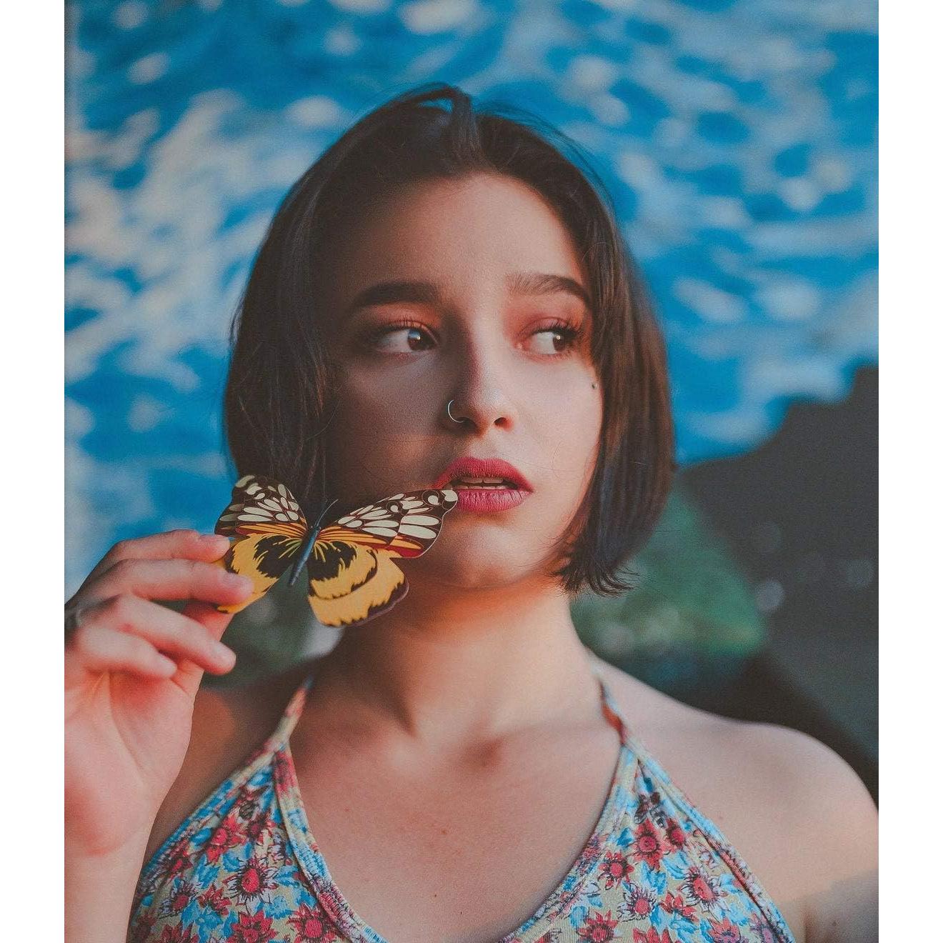 Set 6 Aros de Nariz Oro 22G Acero Quirúrgico 6mm 7mm 8mm