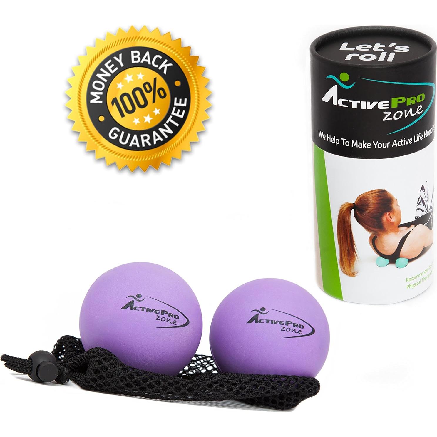 Bola de Masaje Terapéutica ActiveProZone - Set 2 Pelotas 6.99 cm