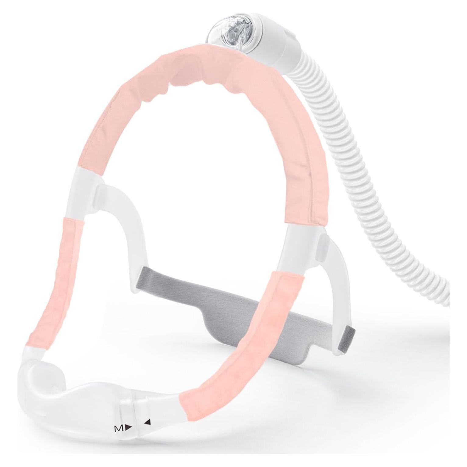 Paquete de 3 fundas de satén CPAP JFHNMLW Rosa