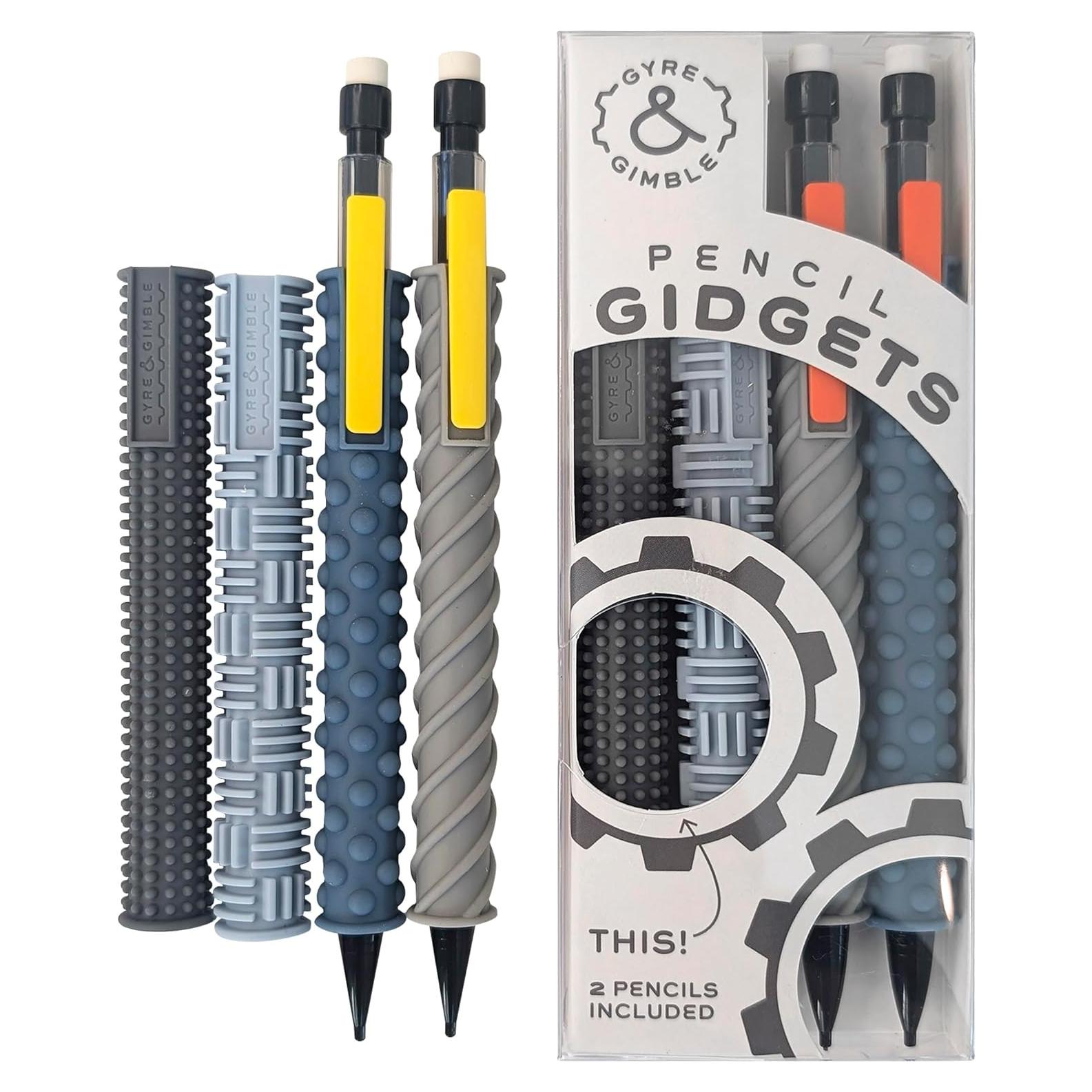 Funda de Silicona Texturizada Gyre & Gimble para Lápiz - 4 Fundas