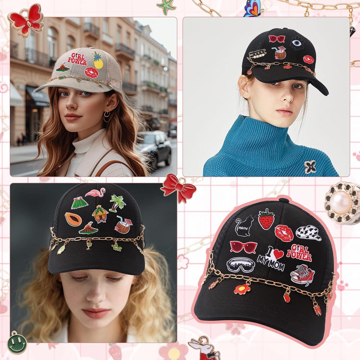 Kit Decorativo para Sombreros Quorineo 97 Piezas Verde