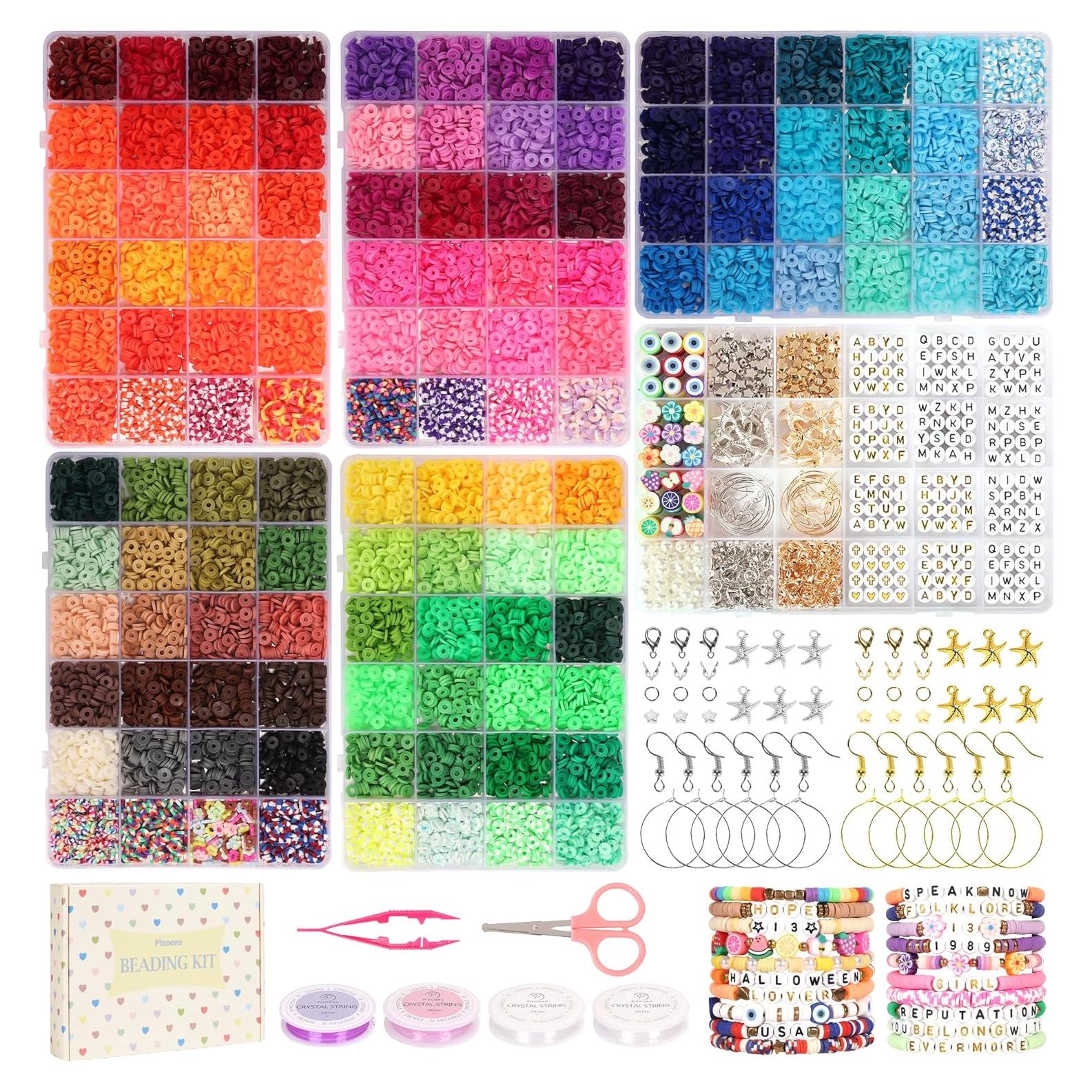 Kit de Fabricación de Pulseras Pizooro 17000 Piezas