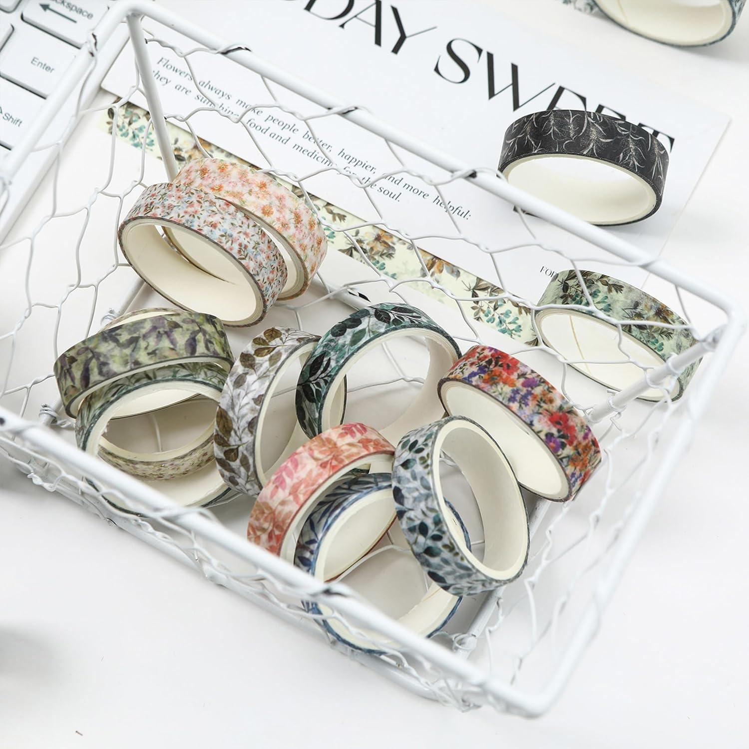 Conjunto de Cinta Washi YUBX Otoño 60 Rollos 10mm x 2m