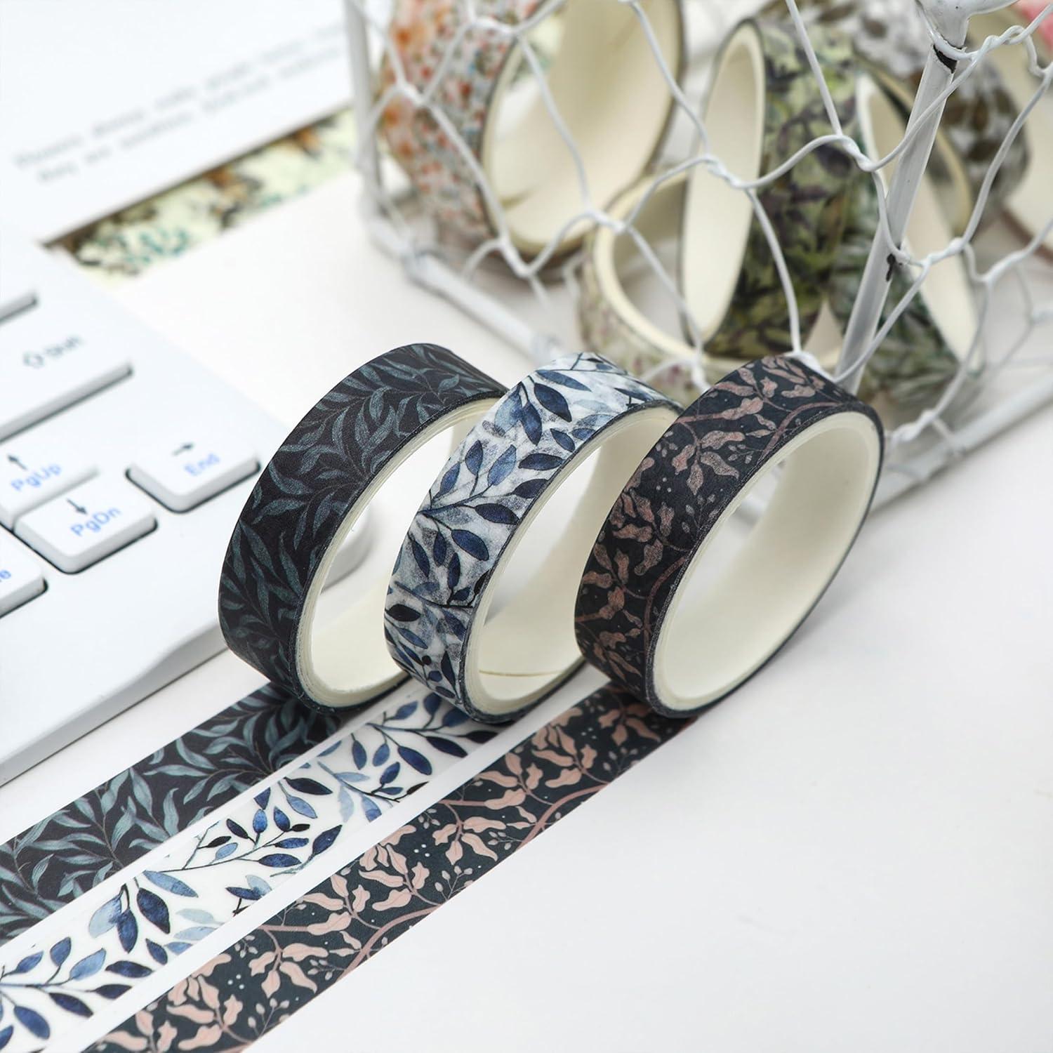 Conjunto de Cinta Washi YUBX Otoño 60 Rollos 10mm x 2m