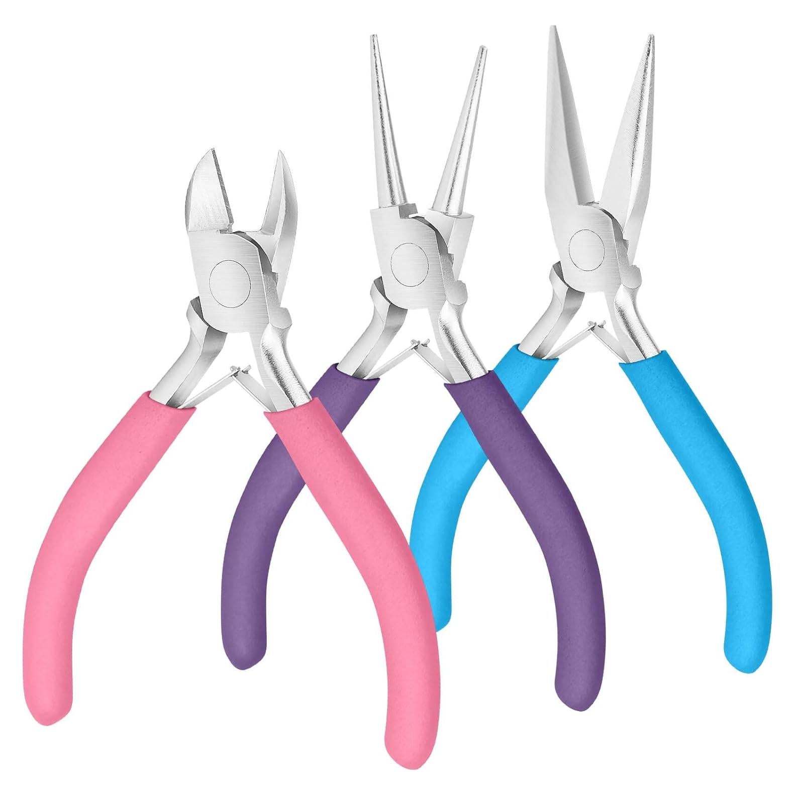 Juego de Alicates para Joyería Shynek - 3 Piezas con Mango Antideslizante