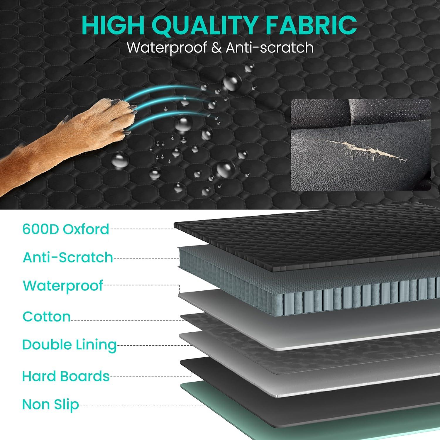 Funda de Asiento para Perros Sangoodier Universal Naranja 132x64cm