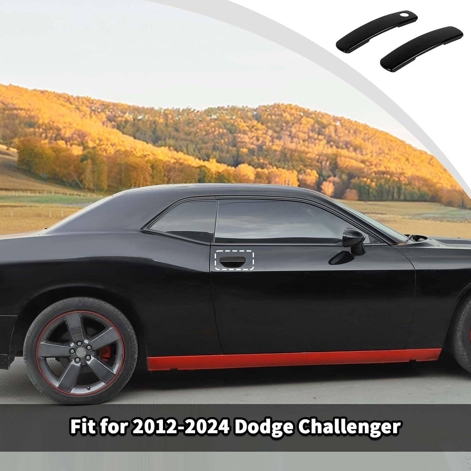 Cubierta de Manija de Puerta Voodonala para Dodge Challenger 2012-2025