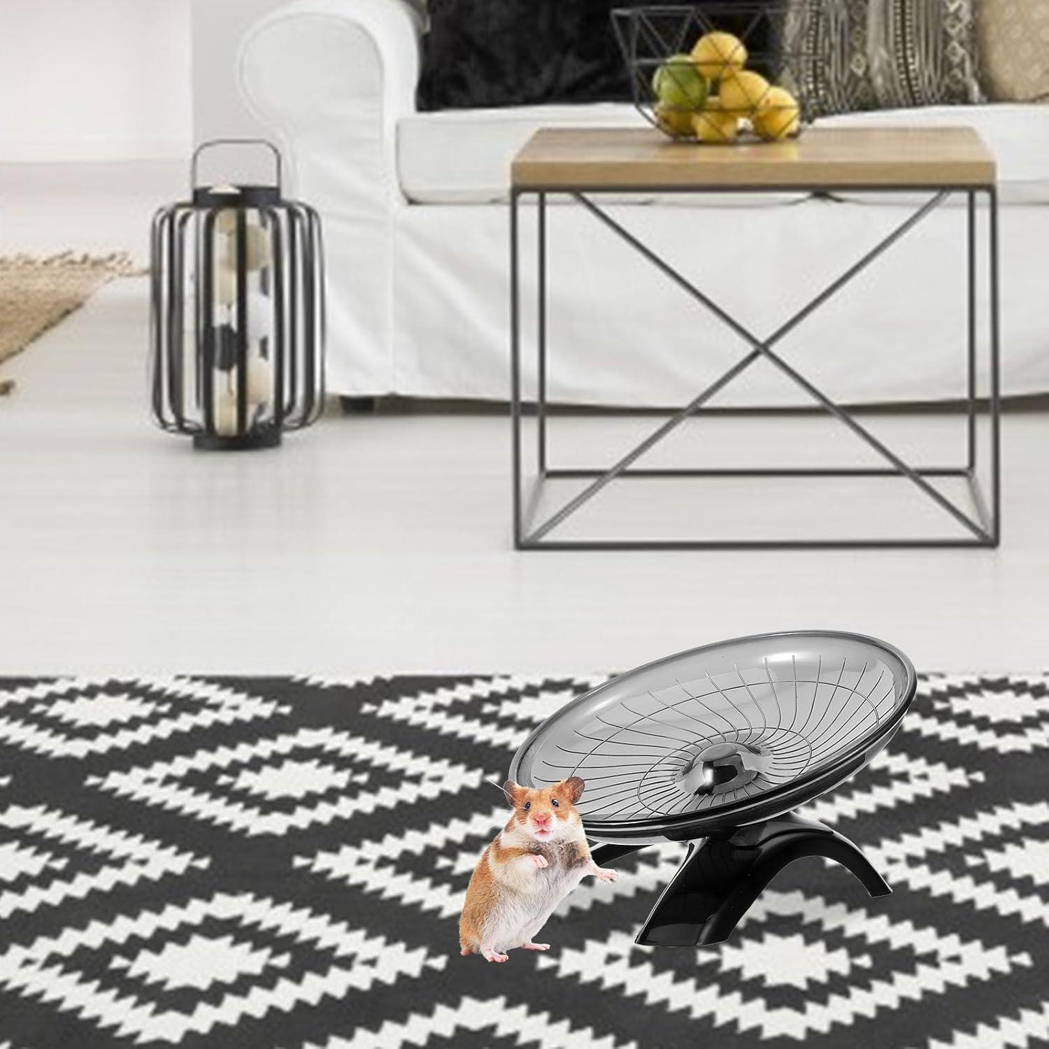 Rueda de Ejercicio para Hámster POPETPOP Silenciosa 18cm