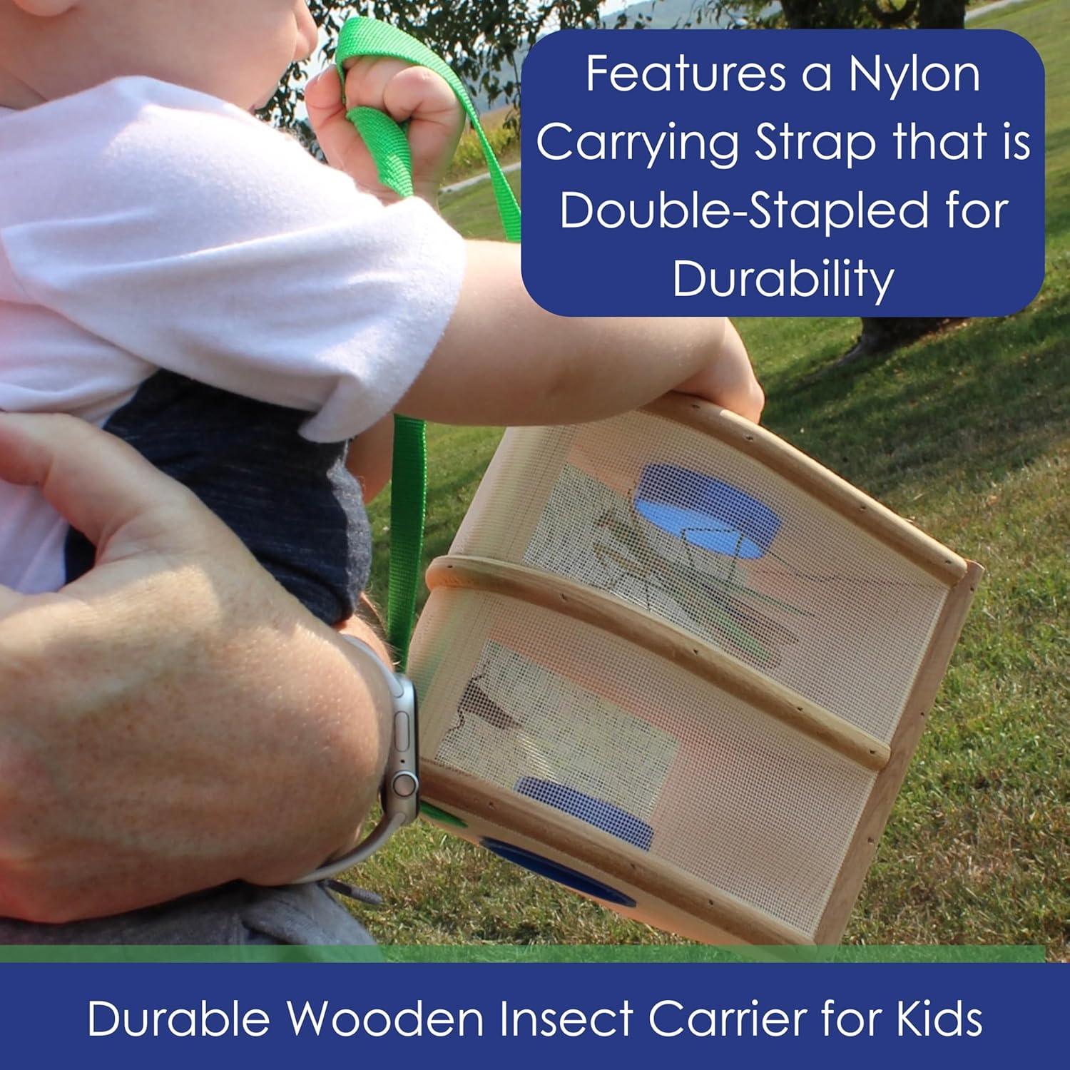 Caja de Insectos de Madera Backyard Essentials 2 Cámaras