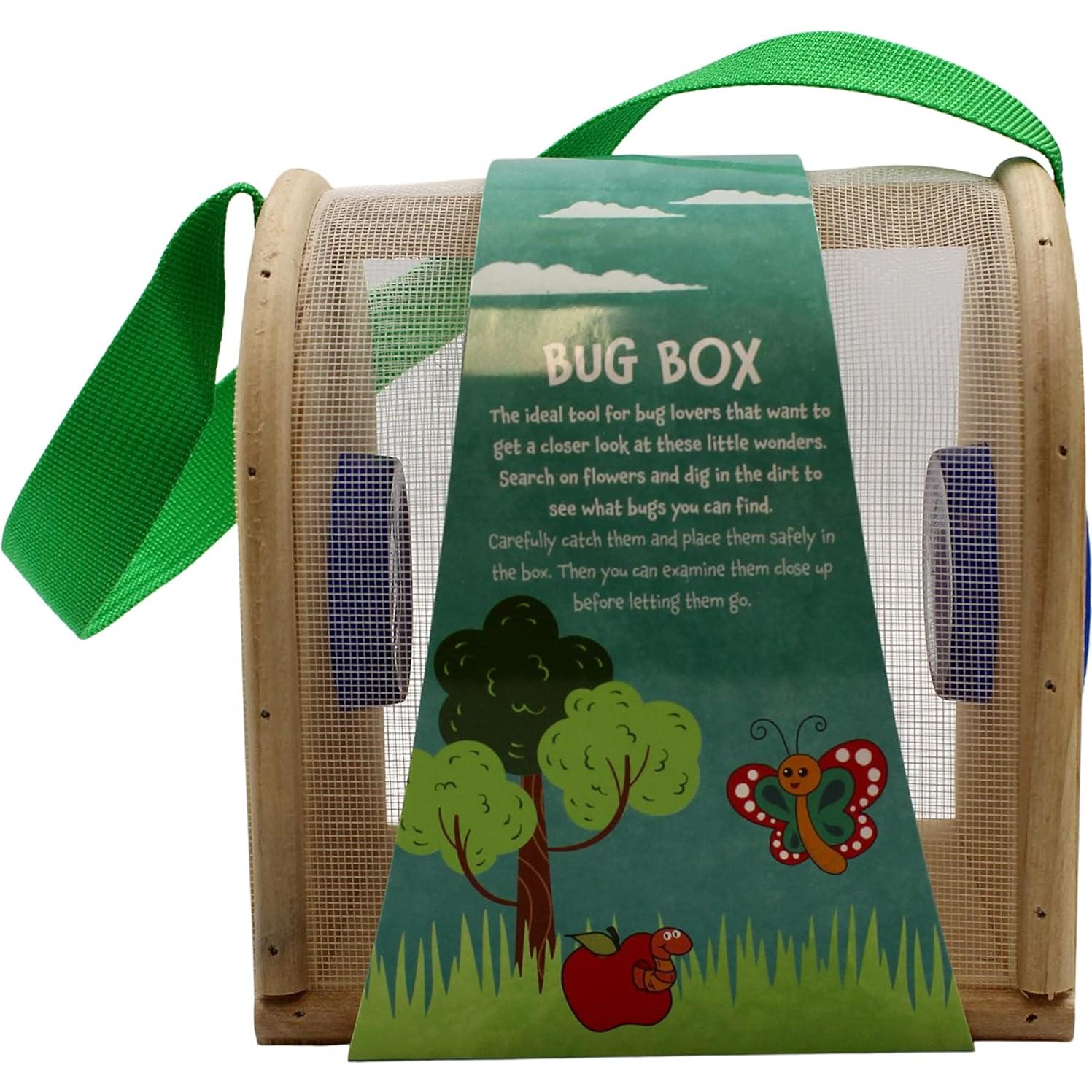 Caja de Insectos de Madera Backyard Essentials 2 Cámaras