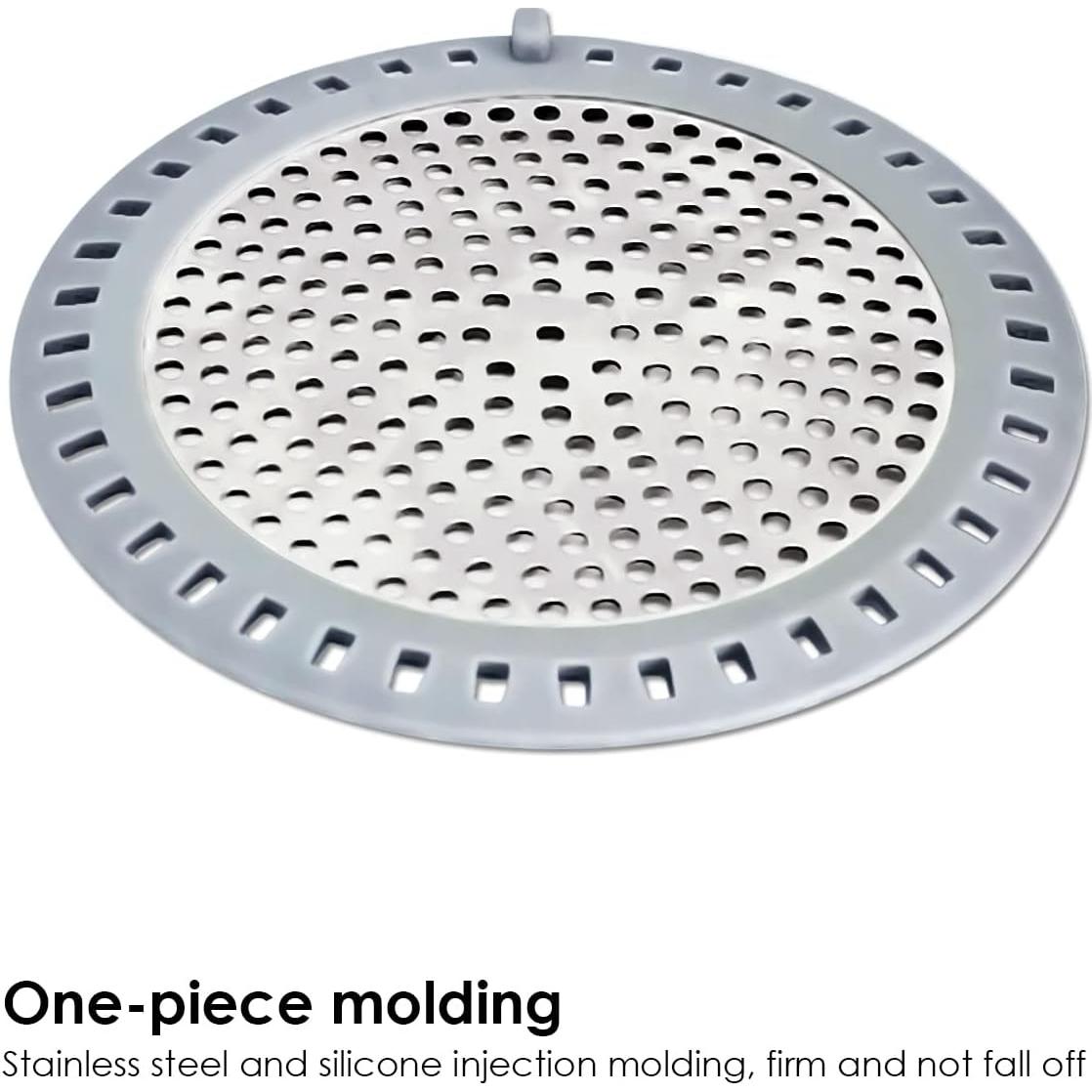 Cernidor de Drenaje Seatery 2 Piezas Acero Inoxidable