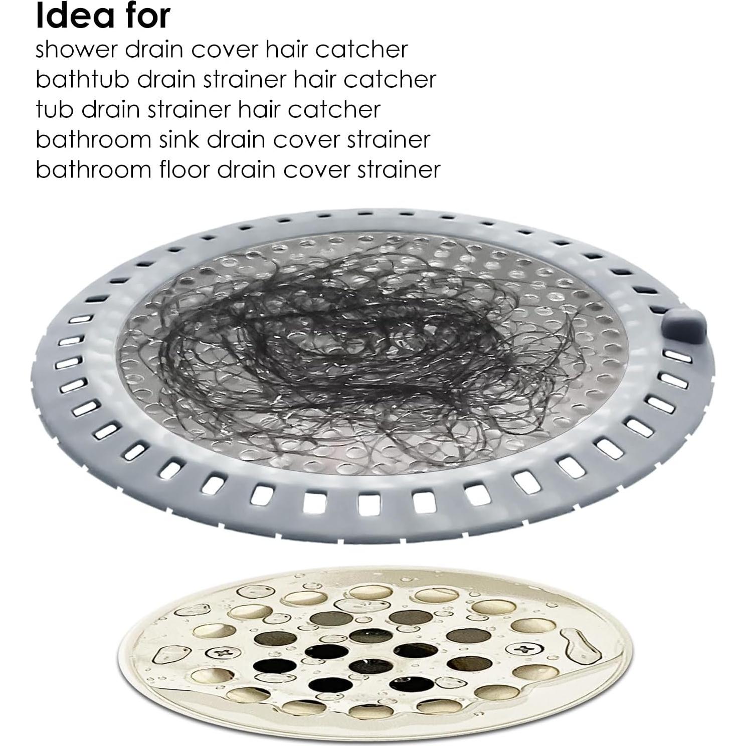 Cernidor de Drenaje Seatery 2 Piezas Acero Inoxidable