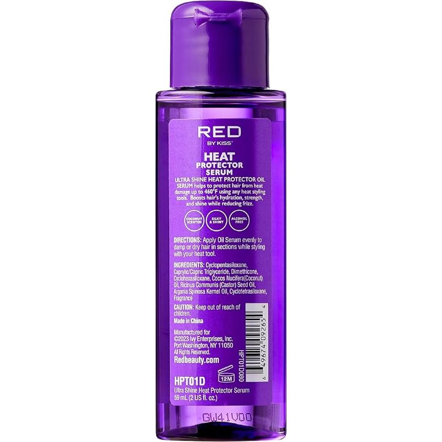 Suero Protector Térmico Red by Kiss 59ml Anti Frizz