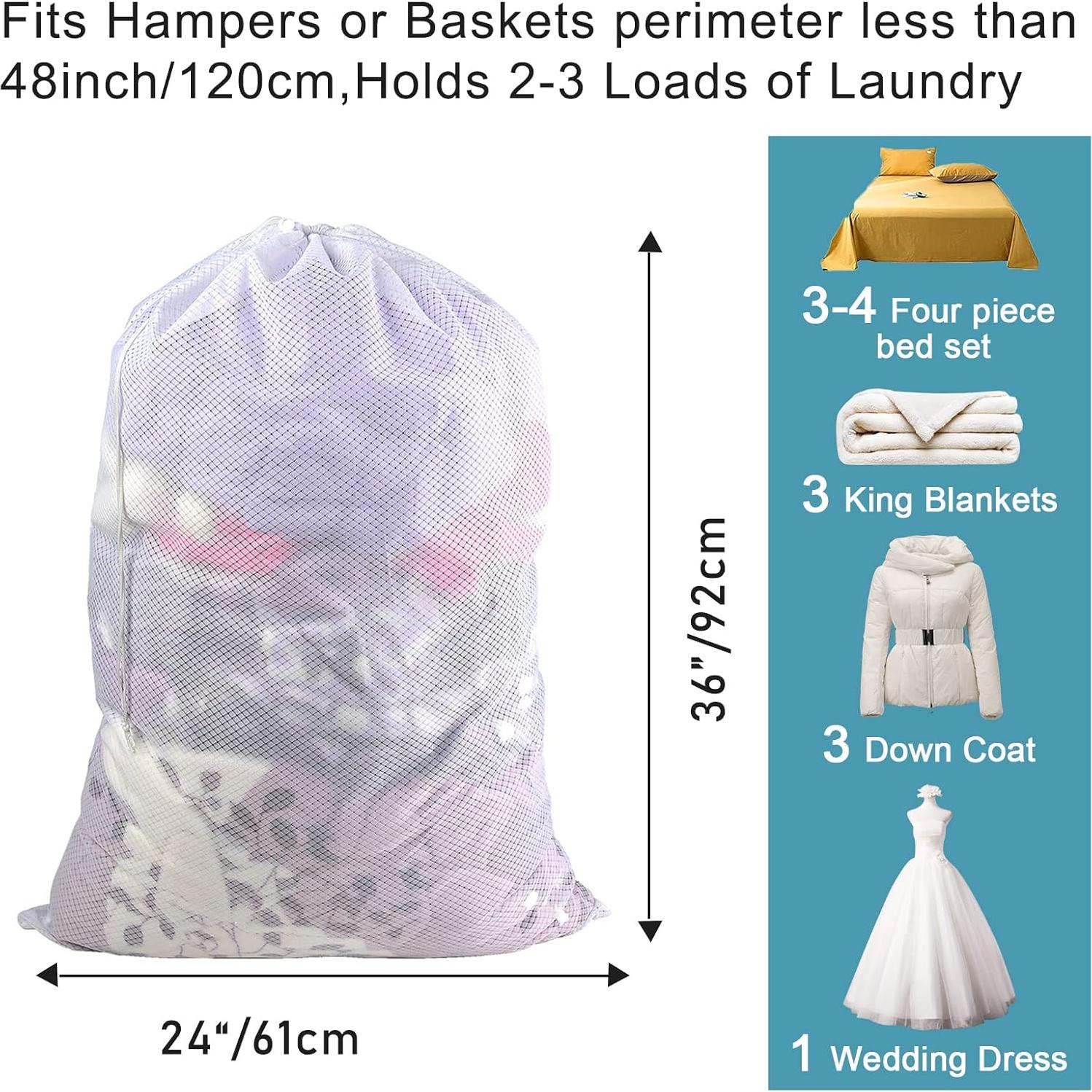 Bolsa de Lavandería de Malla Polecasa 61x91cm Alta Resistencia