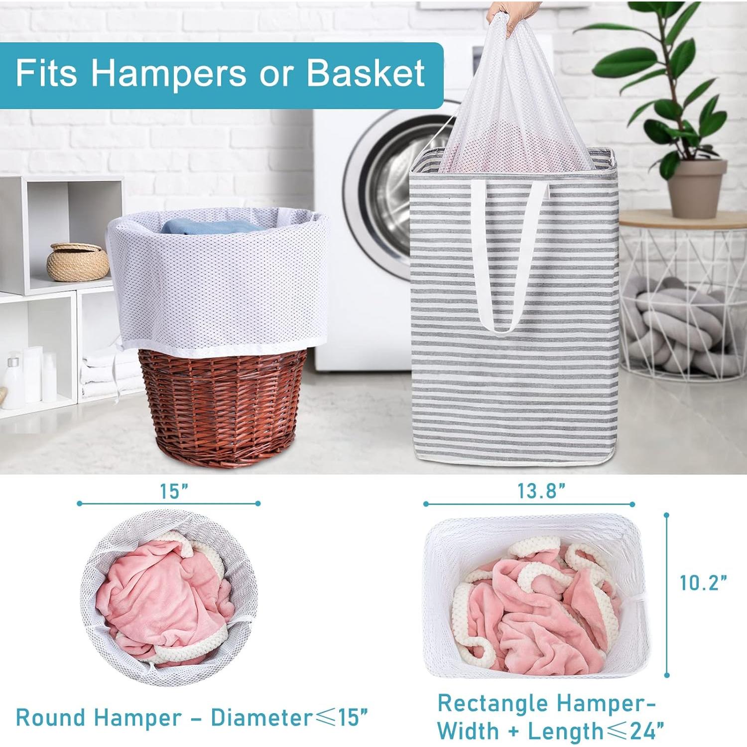 Bolsa de Lavandería de Malla Polecasa 61x91cm Alta Resistencia