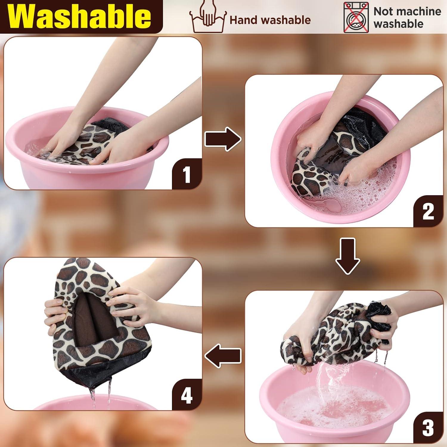 Cama para Cobaya Mygeromon Estilo Piel de Leopardo 23.5x23.5cm