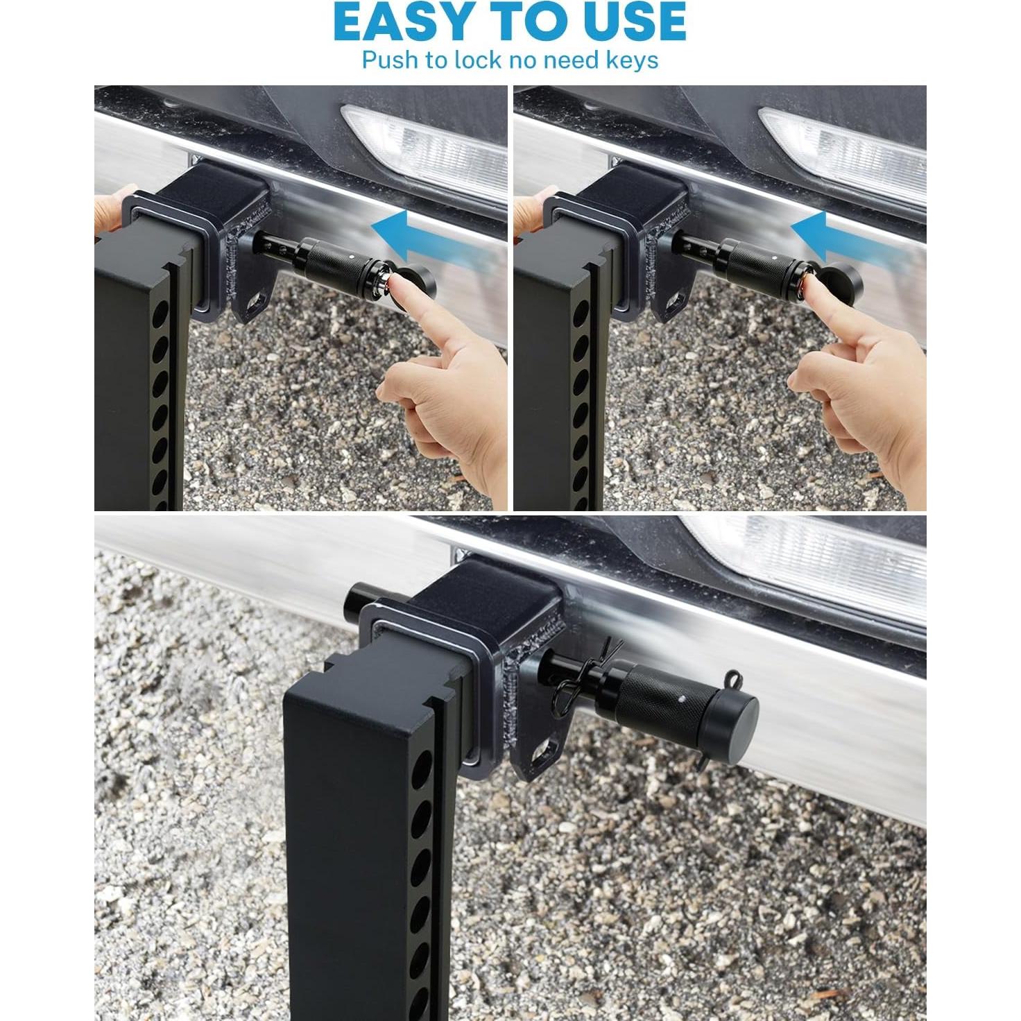 Cerradura de Enganche de Remolque Kohree 5/8" (1.59 cm) con Llave