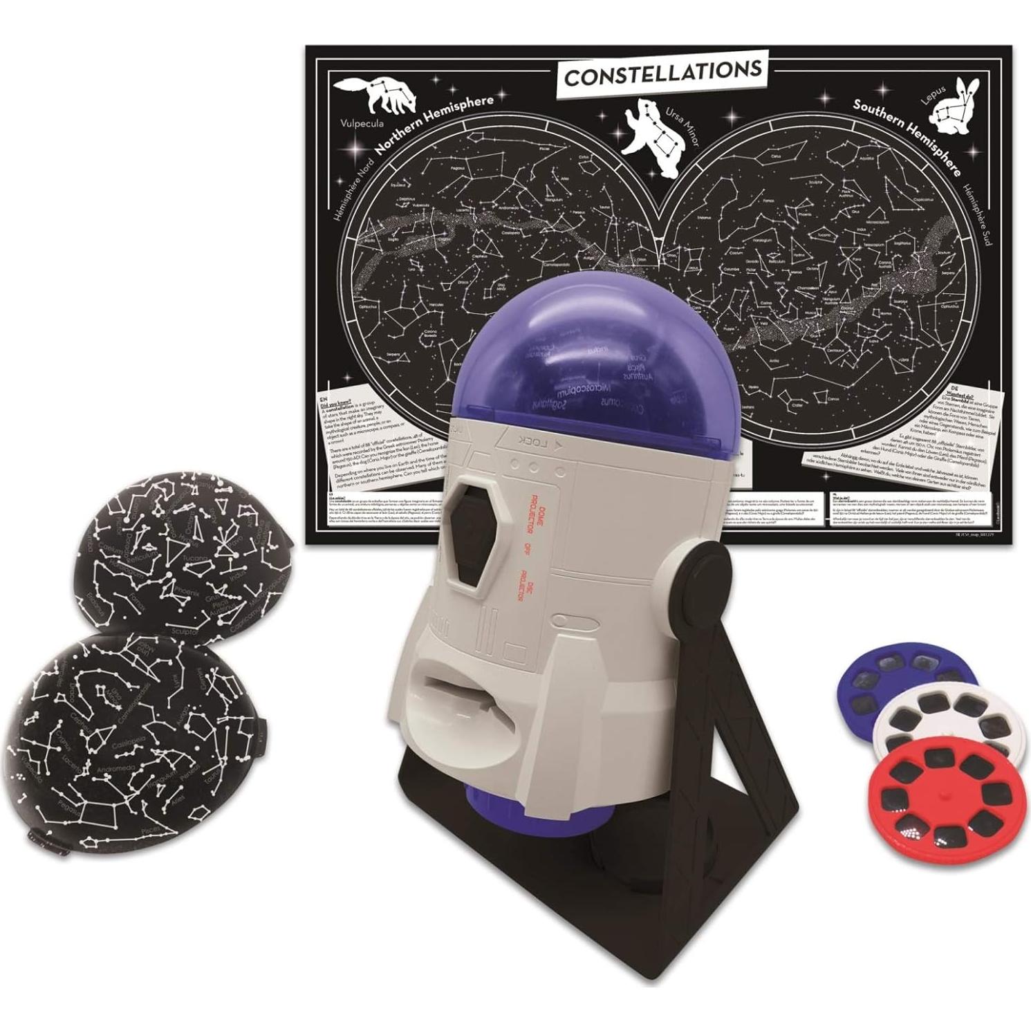 Proyector Planetario Lexibook NLJ180 2 en 1 Constellaciones