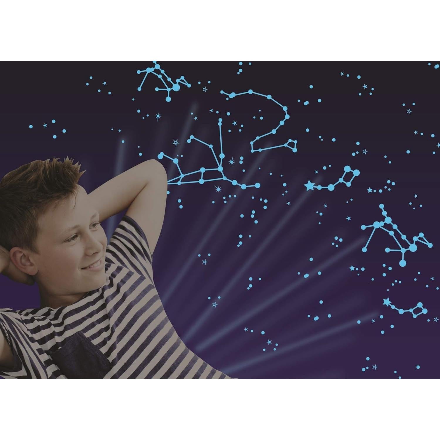 Proyector Planetario Lexibook NLJ180 2 en 1 Constellaciones